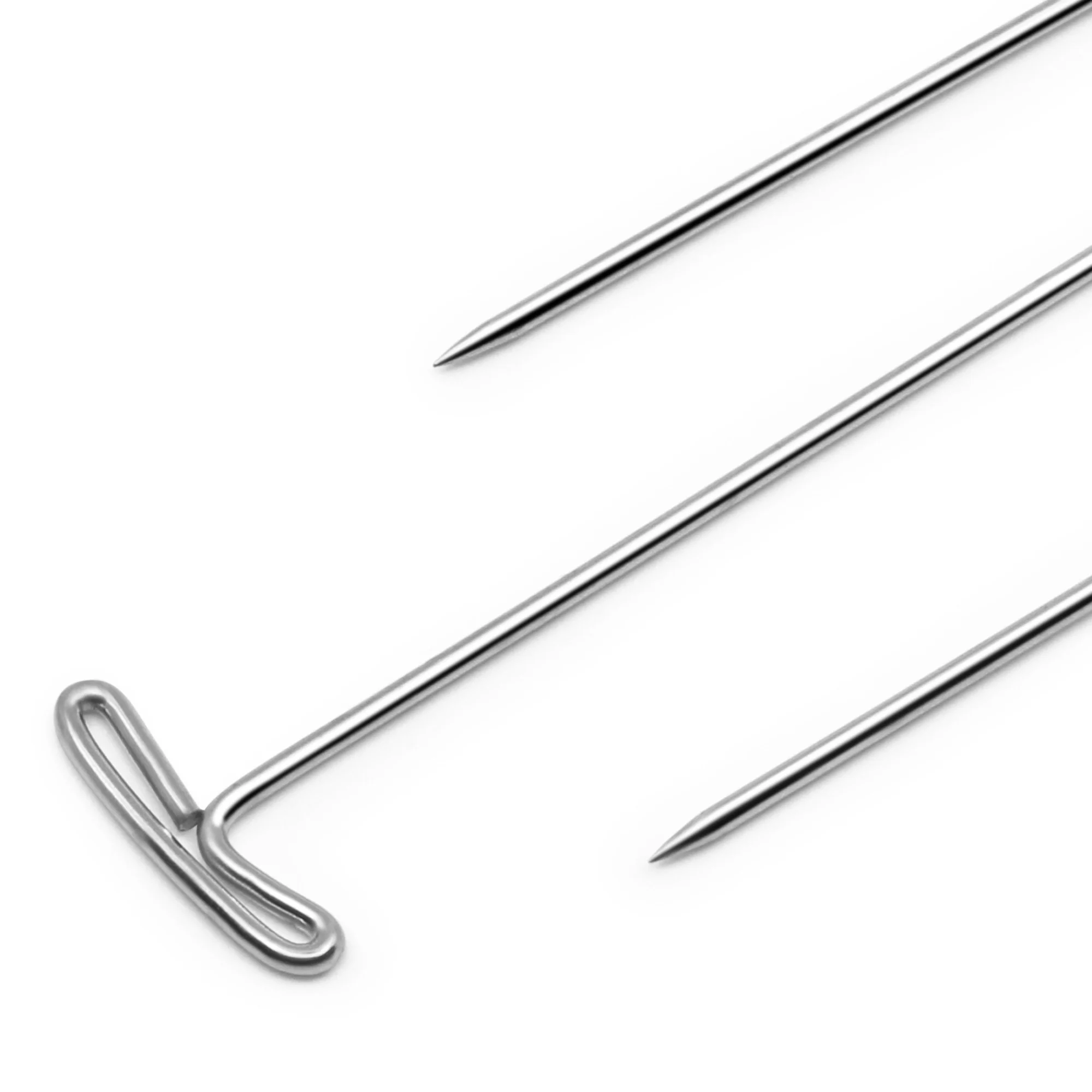 1-3/4" T-Pins, Nickel, 40 pc - Image 2