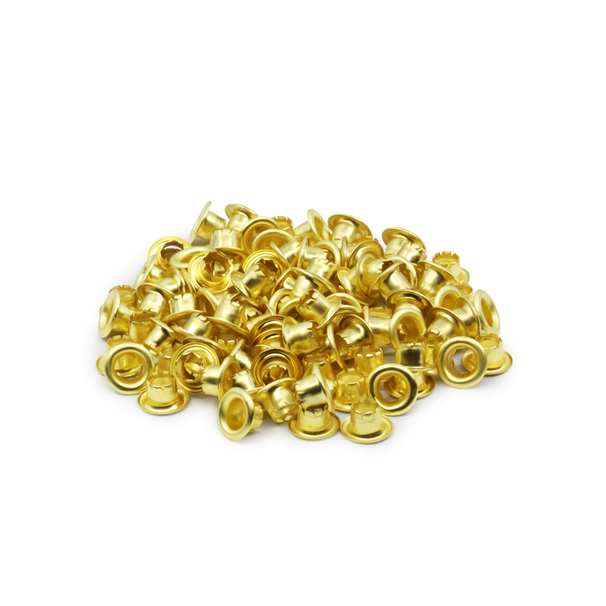 5/32" Eyelets, 100 pc, Brass - Image 5