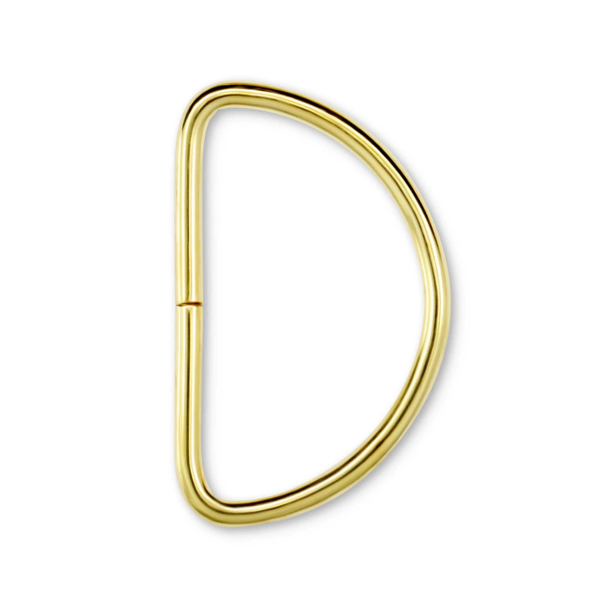 1-1/2" D-Rings, Gilt, 4 pc - Image 3