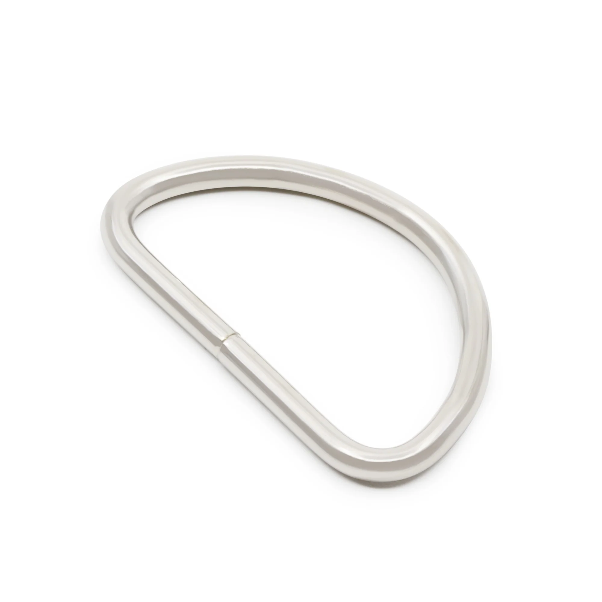 1-1/4" D-Rings, Nickel, 4 pc - Image 2