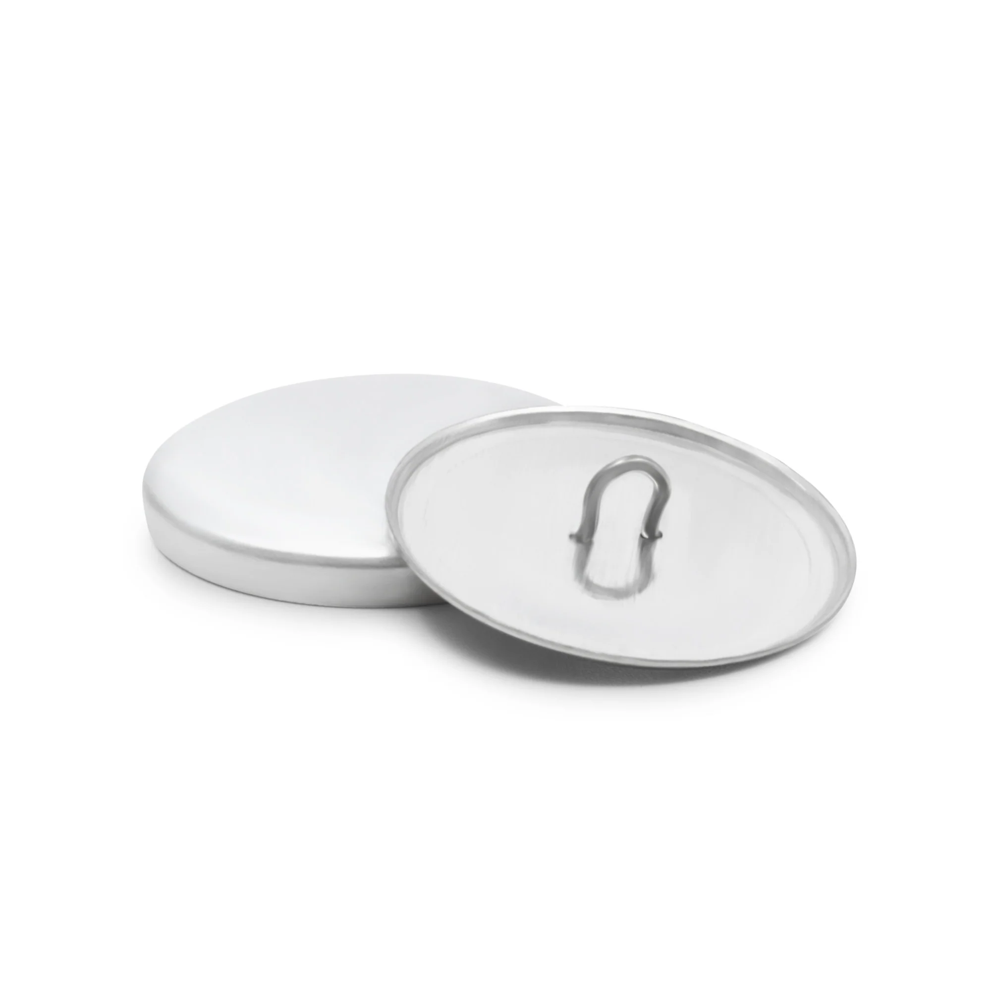 1-1/8" Cover Button Refill, 3 Sets, Nickel - Image 2