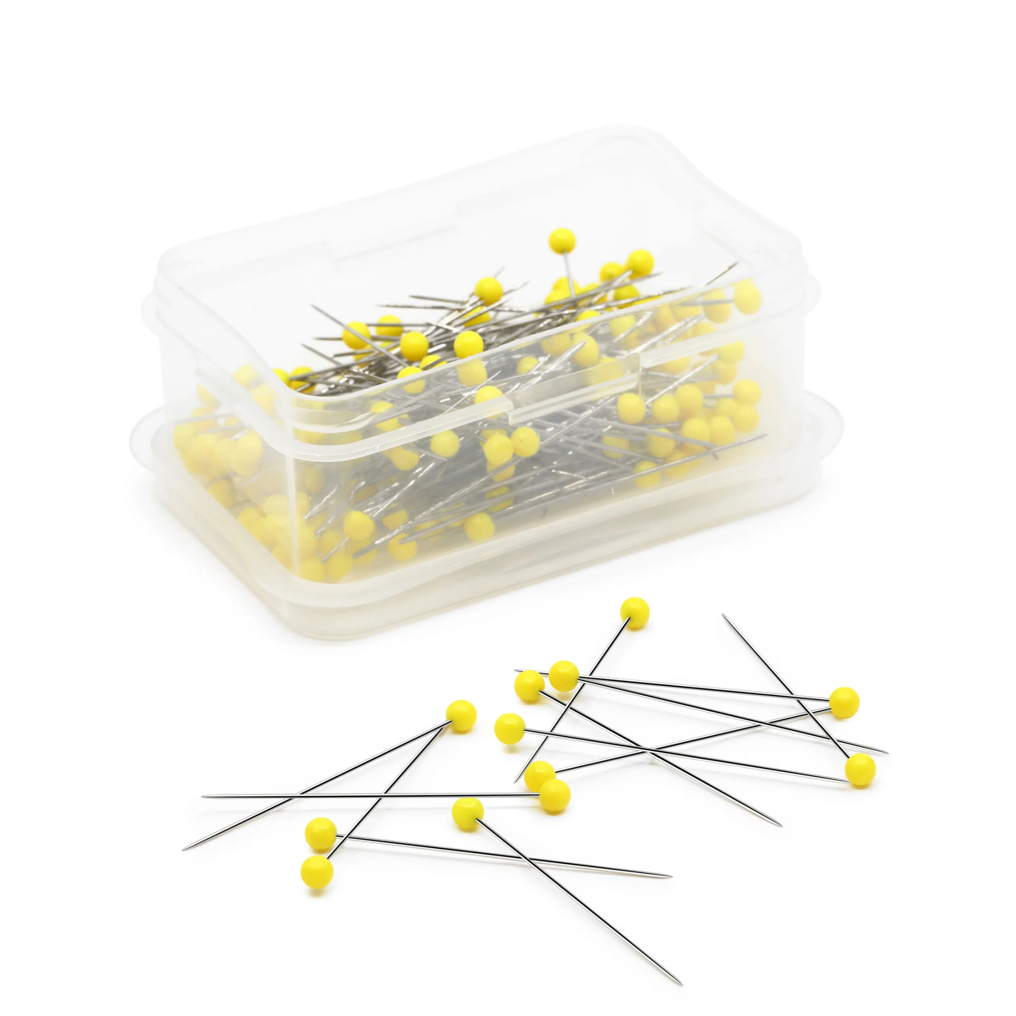 1-3/4" Quilting Pins, Yellow, 175 pc - Image 3