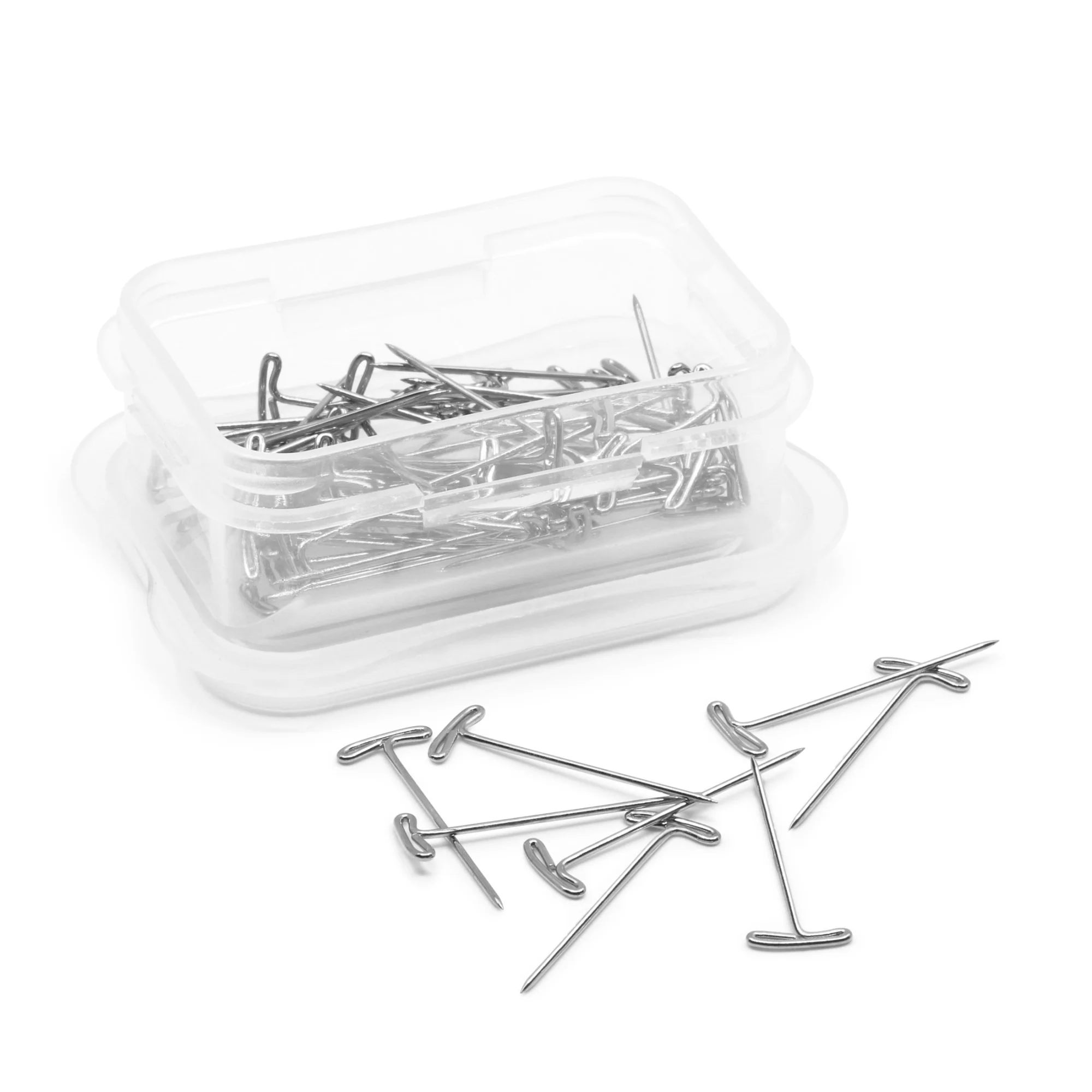 1" T-Pins, Nickel, 75 pc - Image 3