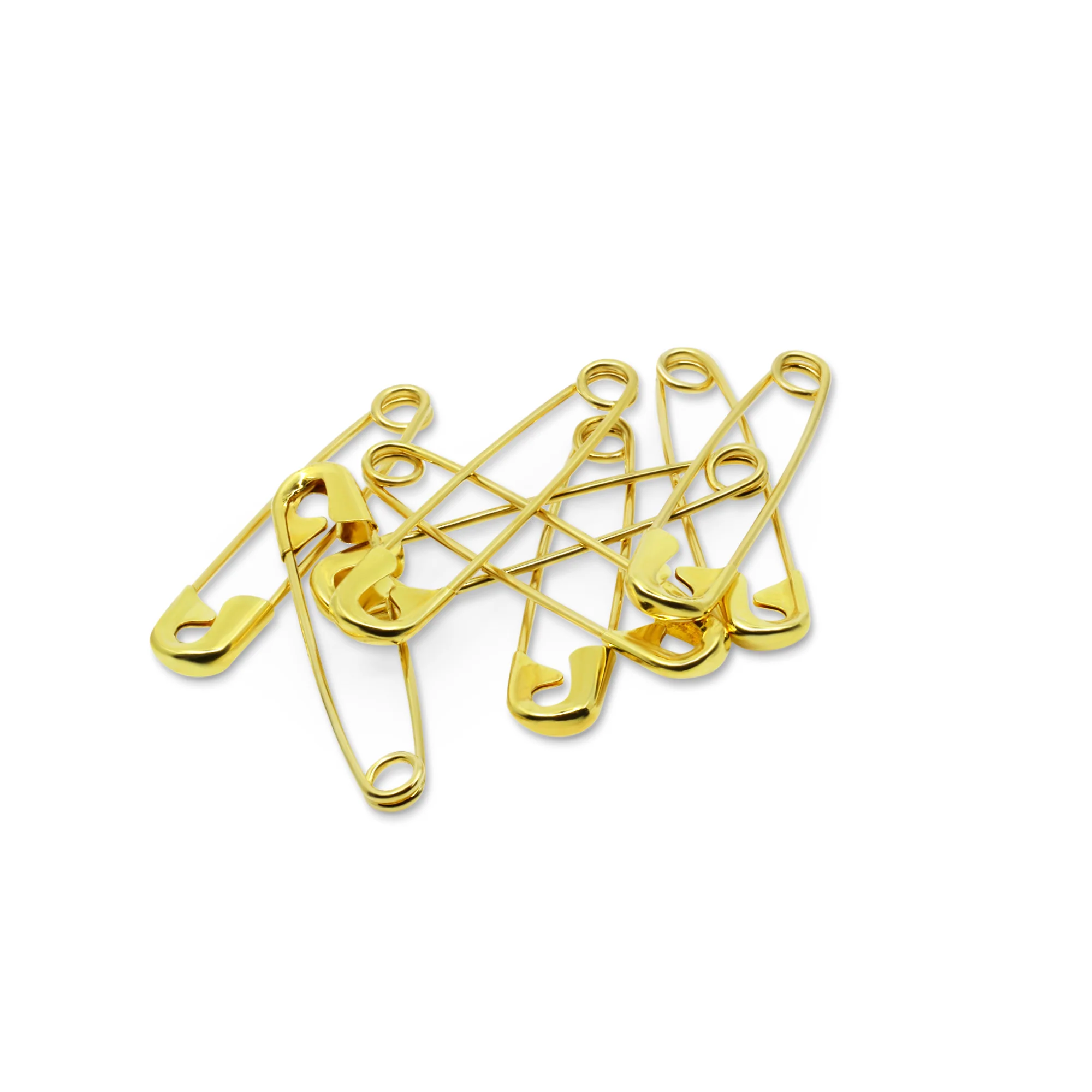 1-1/2" Quilters Brass Safety Pins, Brass, 35 pc - Image 5