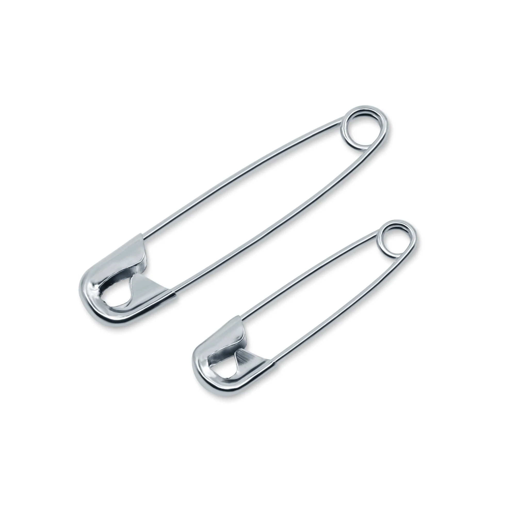 Safety Pins, Assorted Sizes, Nickel, 25 pc - Image 2