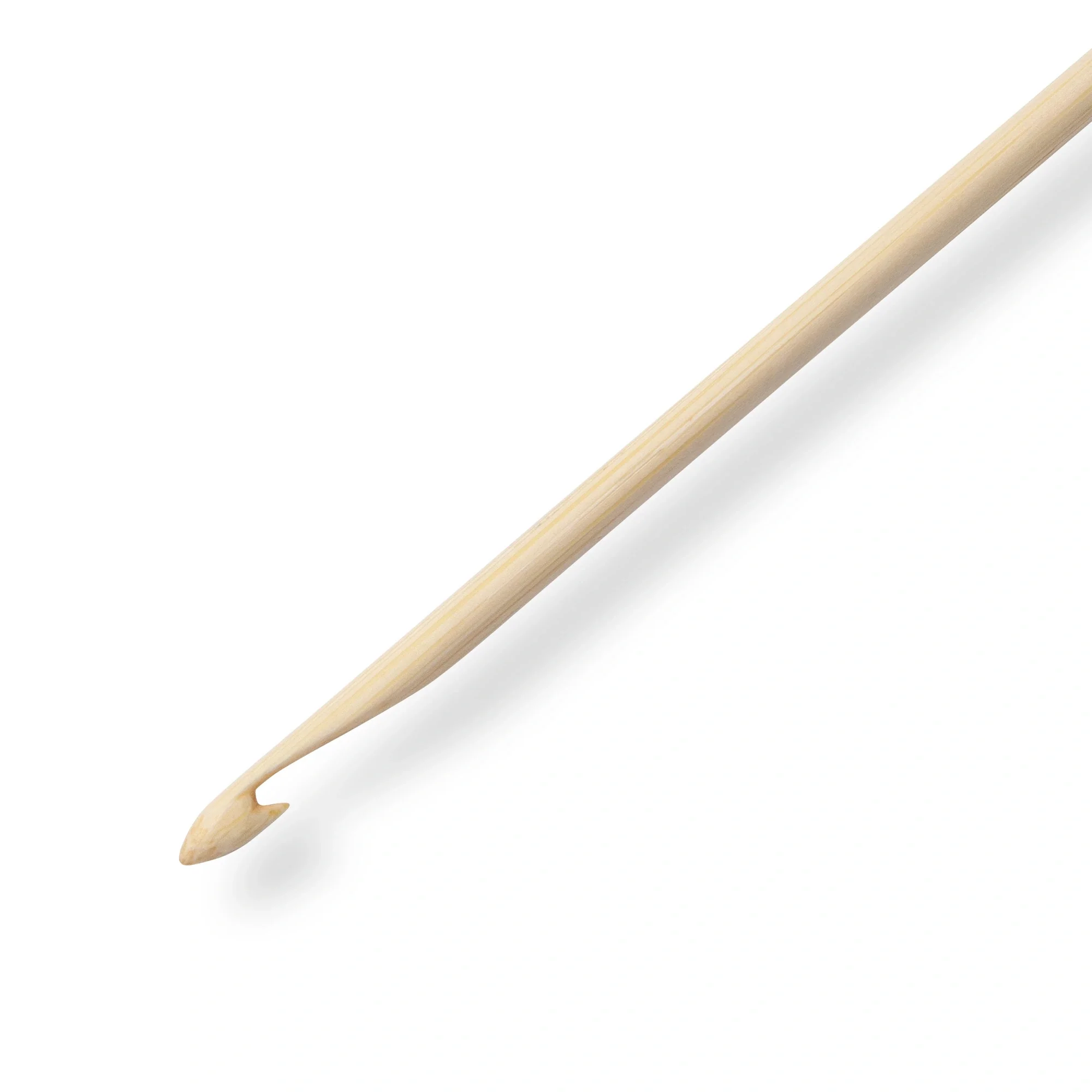 6" Crochet Hook, Bamboo, US E (3.5mm) - Image 3