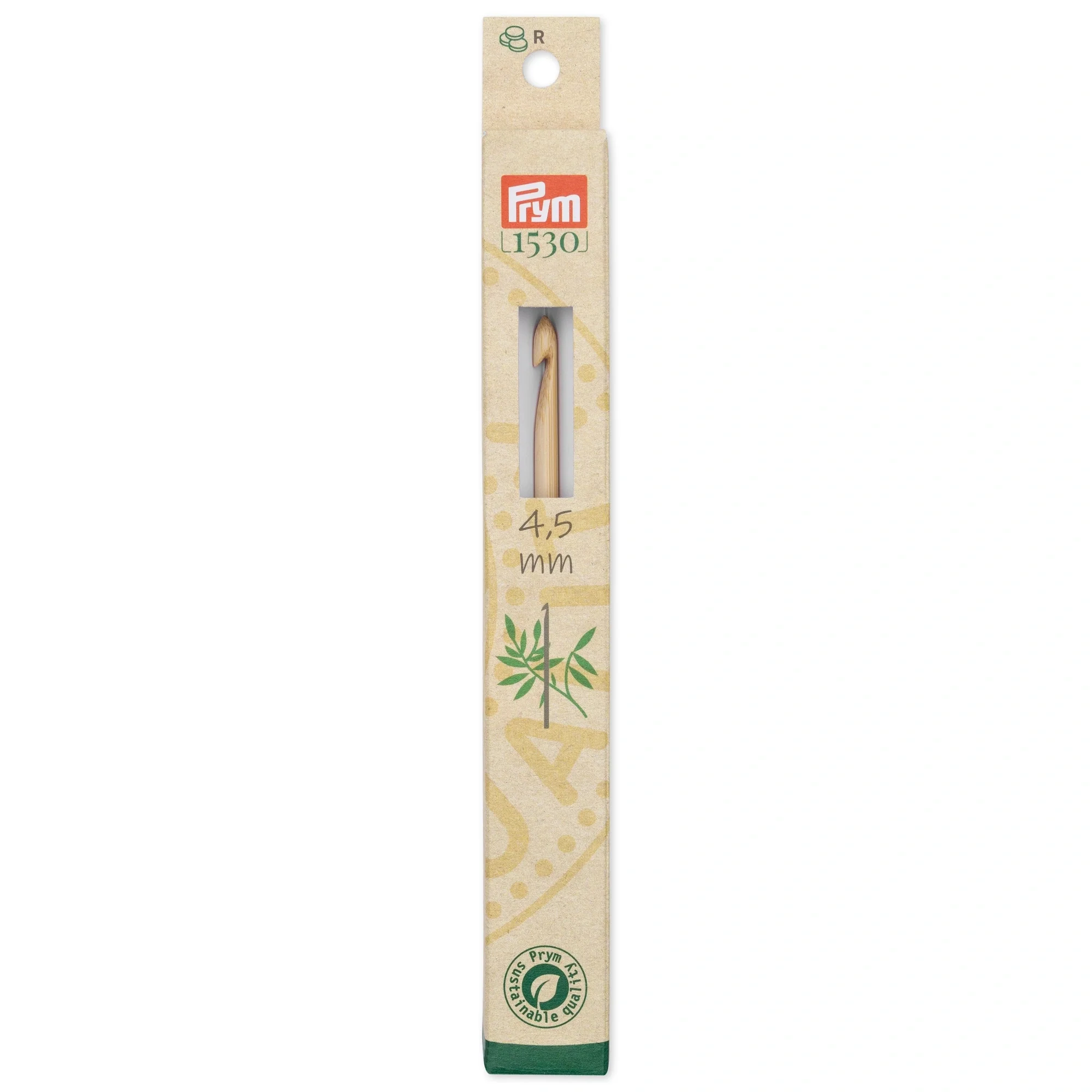 6" Crochet Hook, Bamboo, US 7 (4.5mm)