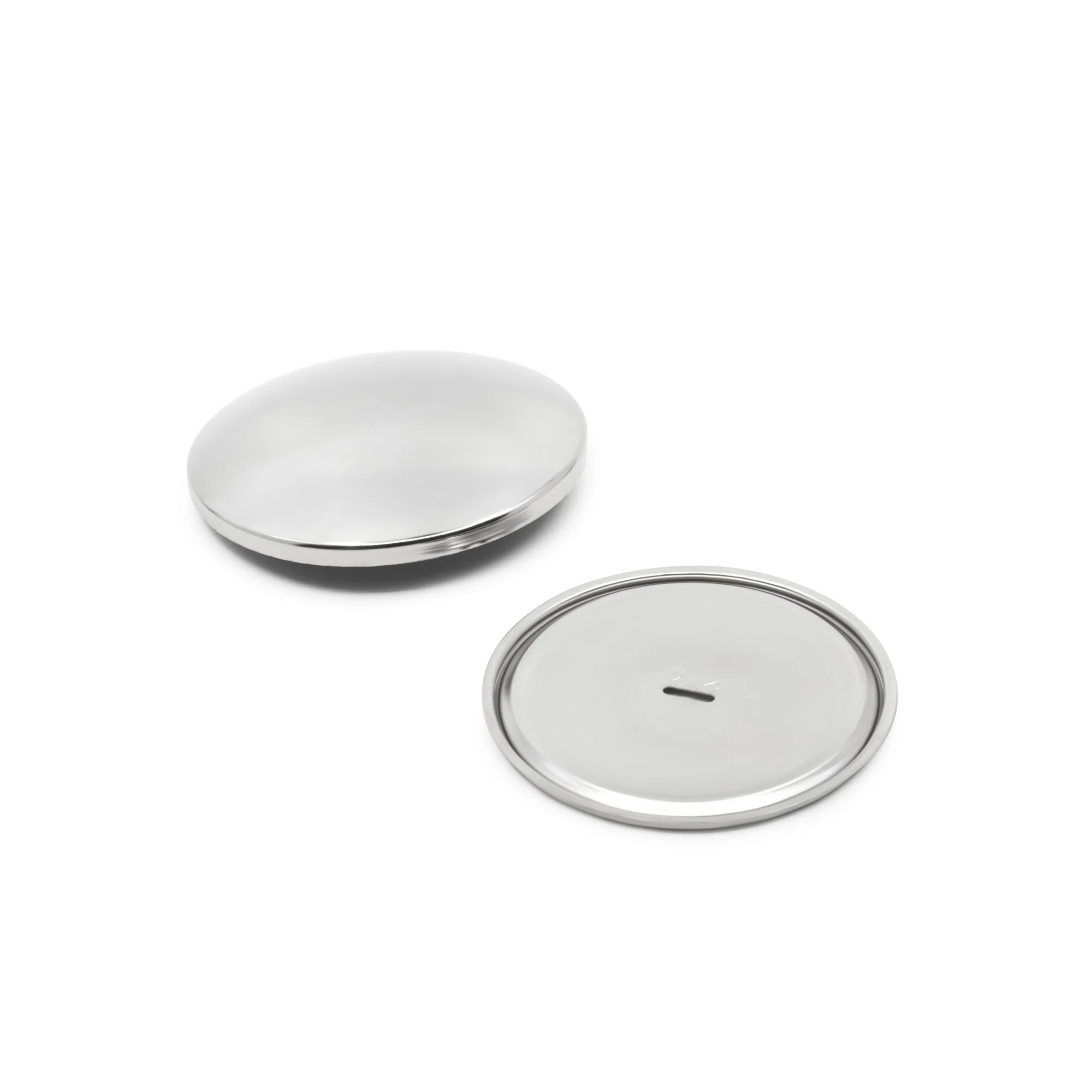2-1/2" Half Ball Cover Button, 1 pc, Nickel - Image 4