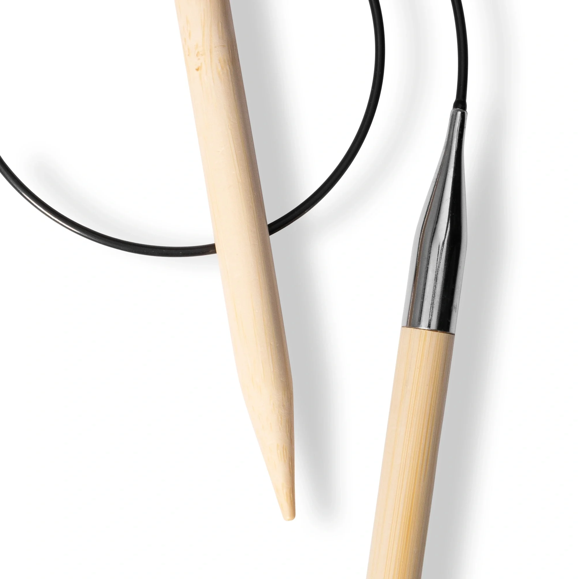 24" Circular Knitting Needles, Bamboo, US 11 (8mm) - Image 3