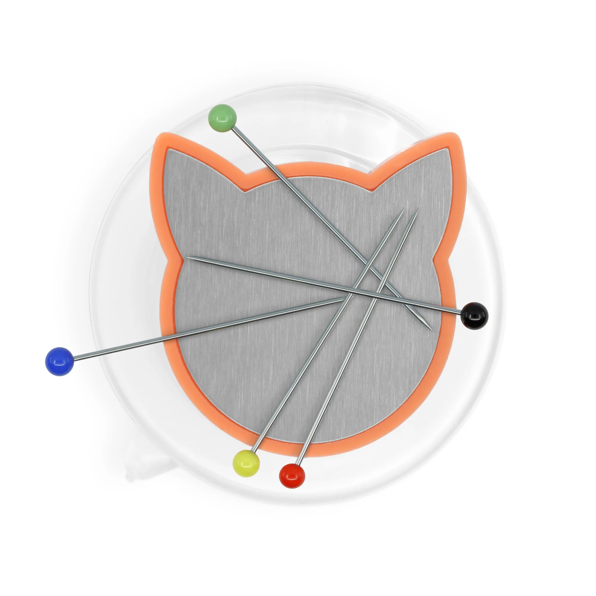 Cat Pin Magnet, Coral - Image 4