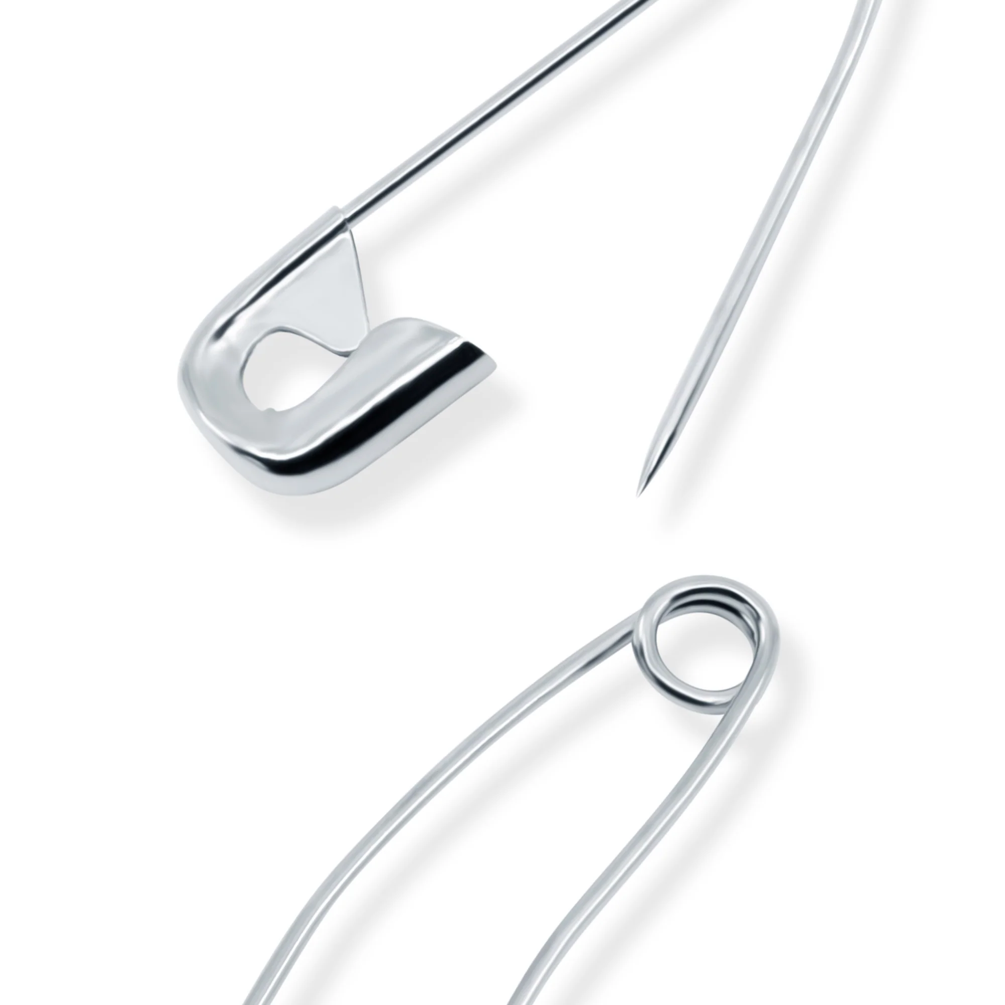 2" Curved Basting Pins, Nickel, 40 pc - Image 3