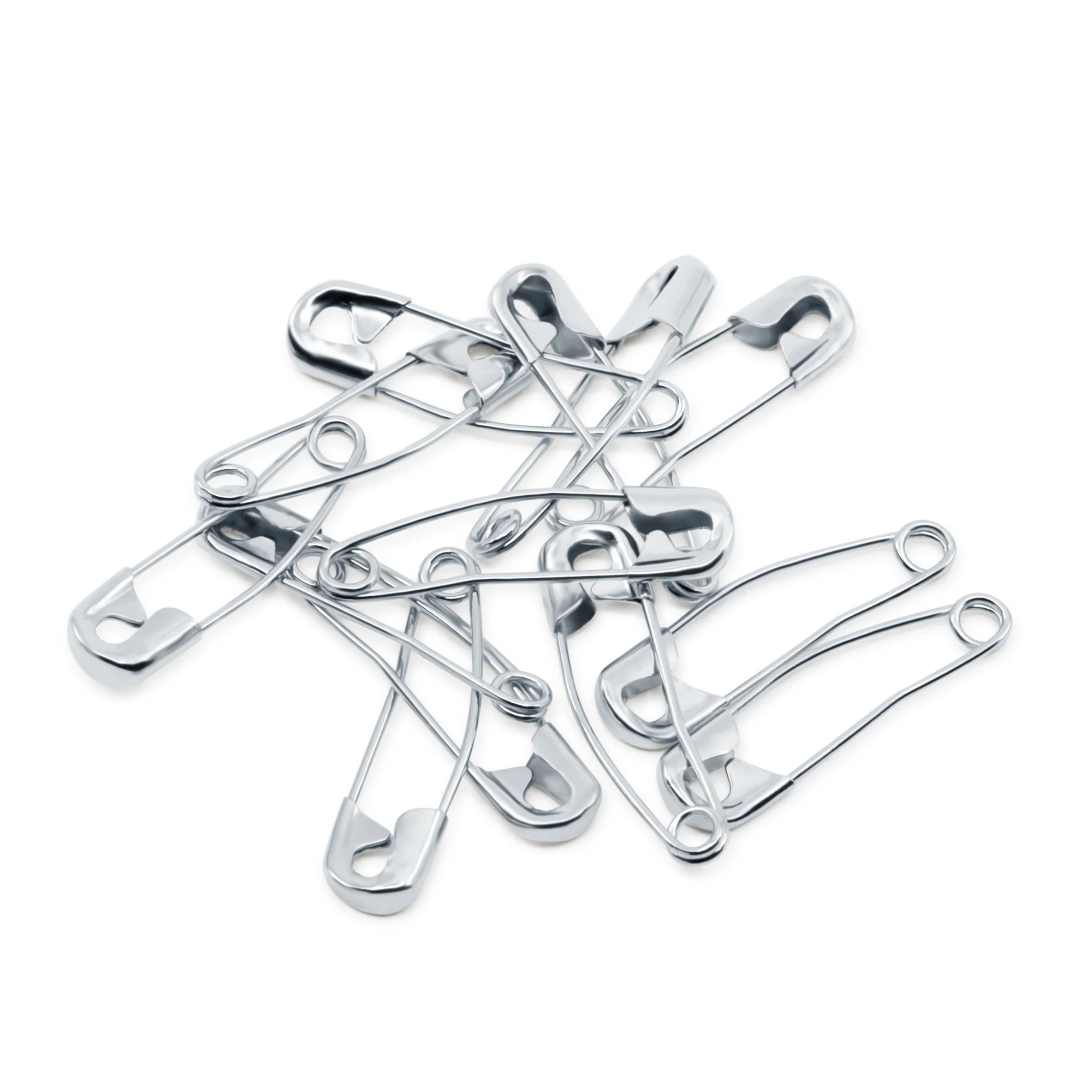 1-1/16" Curved Safety Pins, Nickel, 300 pc - Image 4