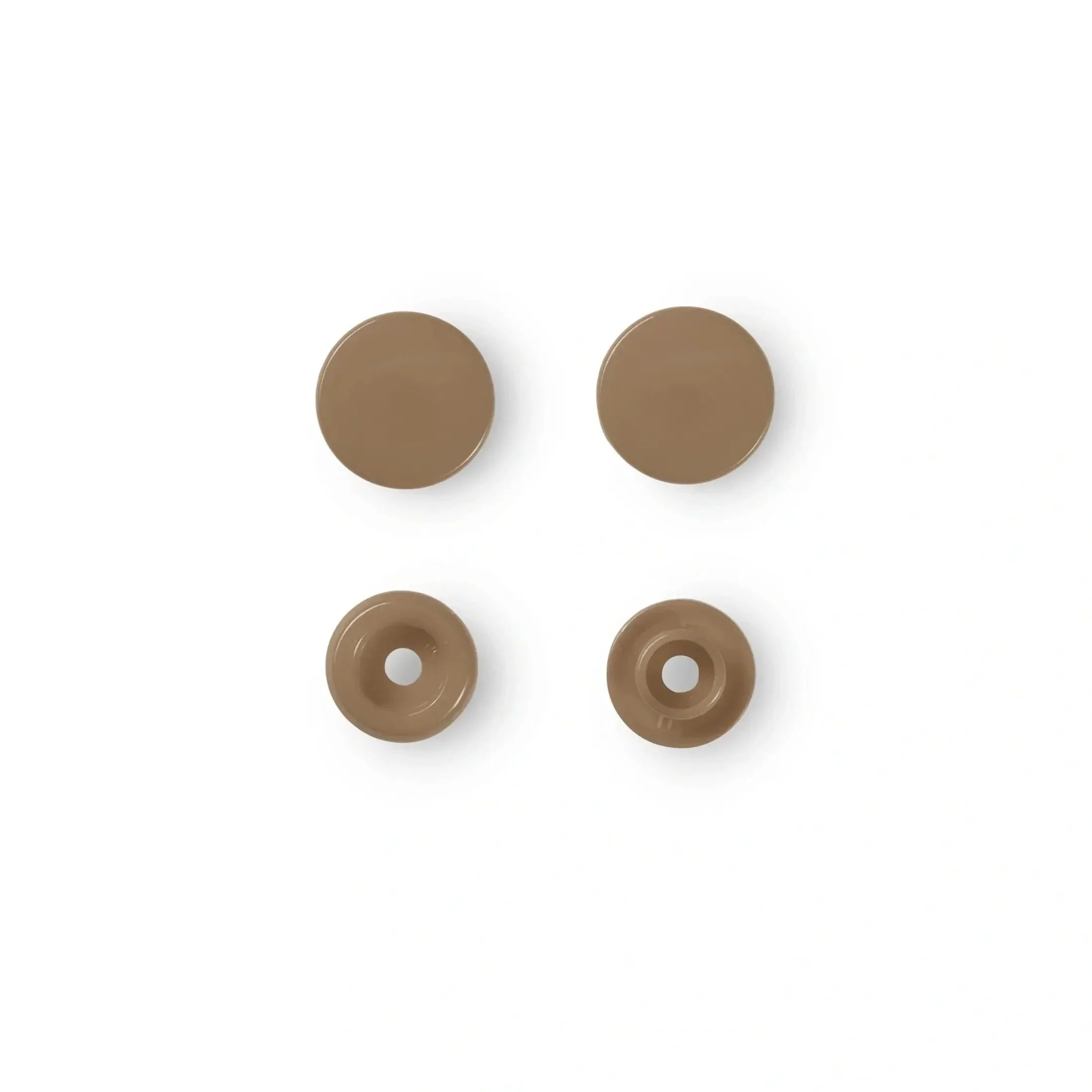 Color Snaps, round, 12.4 mm, 30 pcs, Gold - Image 2