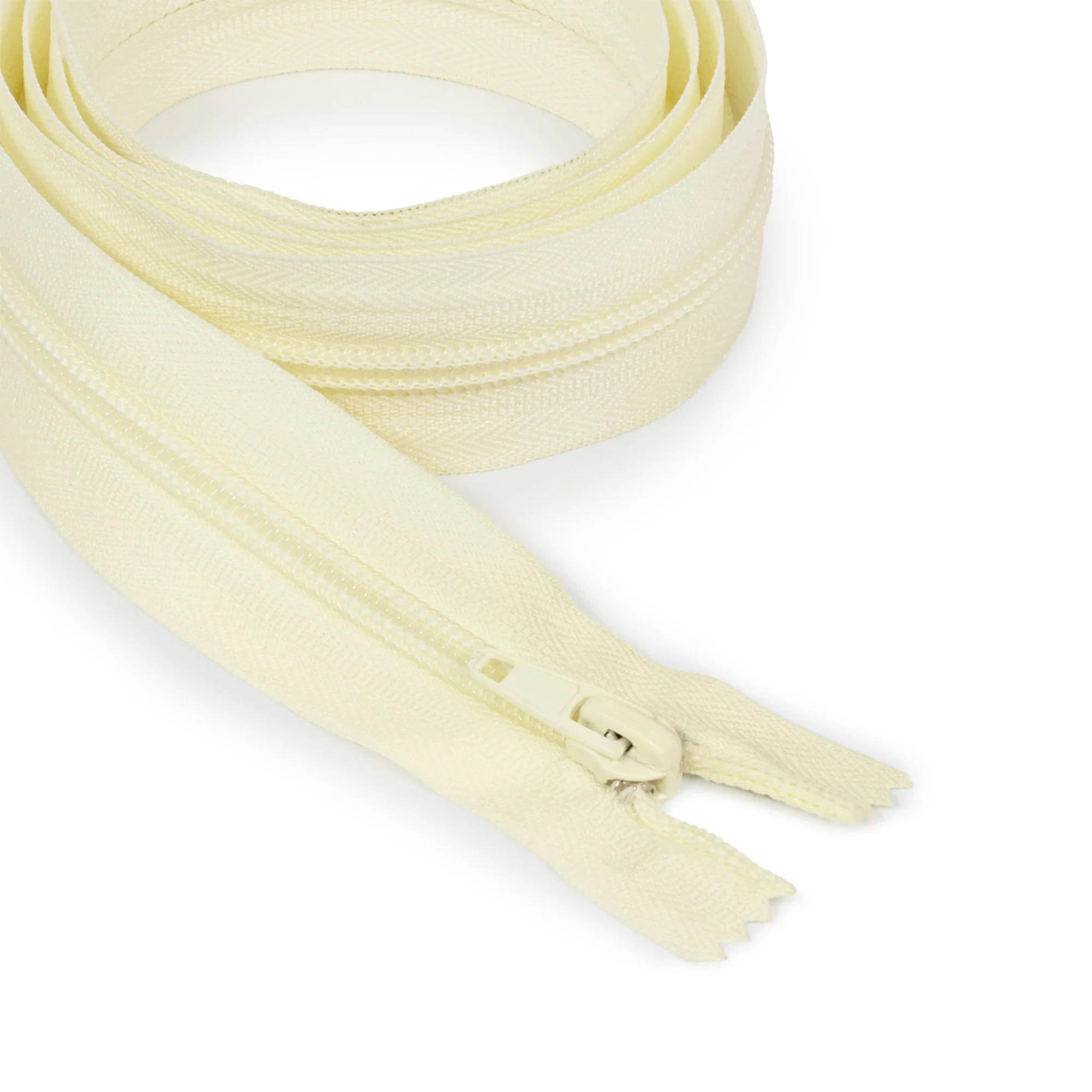 Upholstery Zipper, Cream, 30" - Image 3
