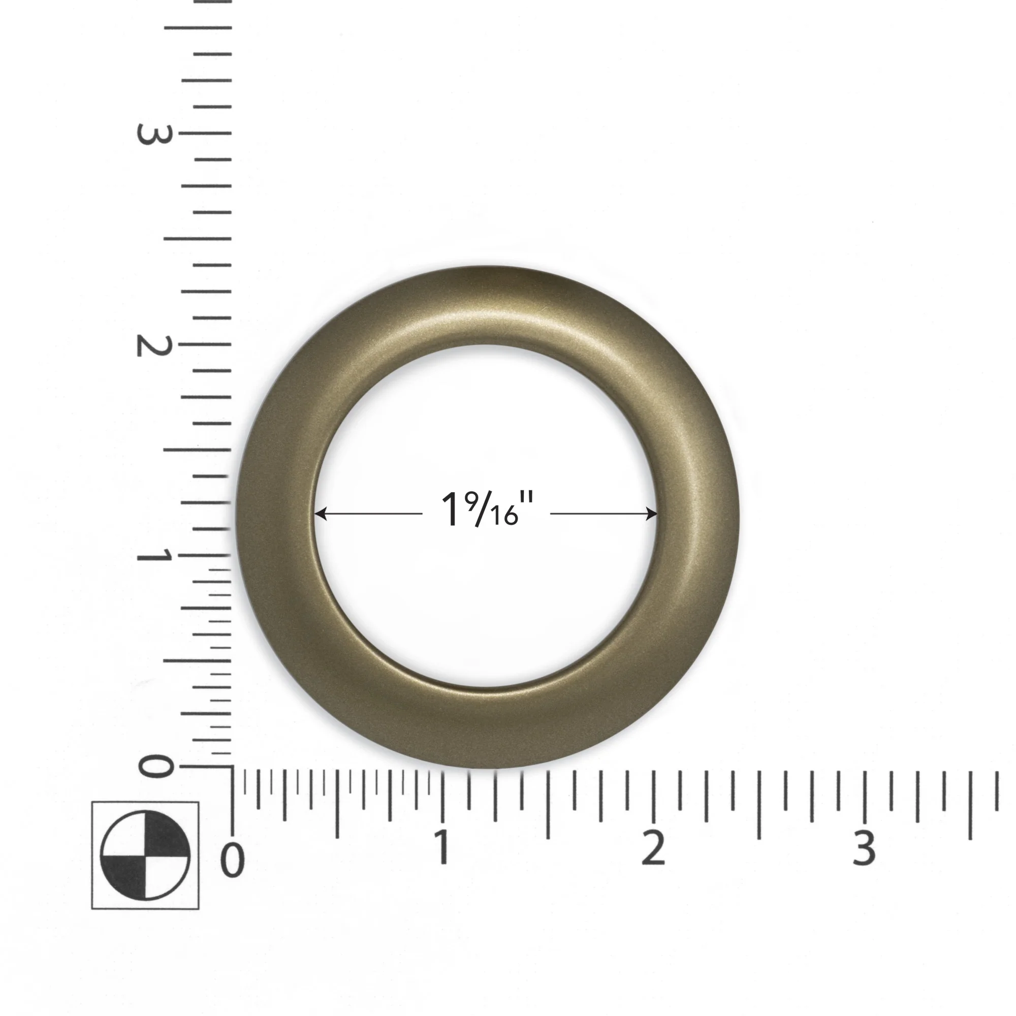 1-9/16" Curtain Grommets, Antique Gold, 16 Sets - Image 2