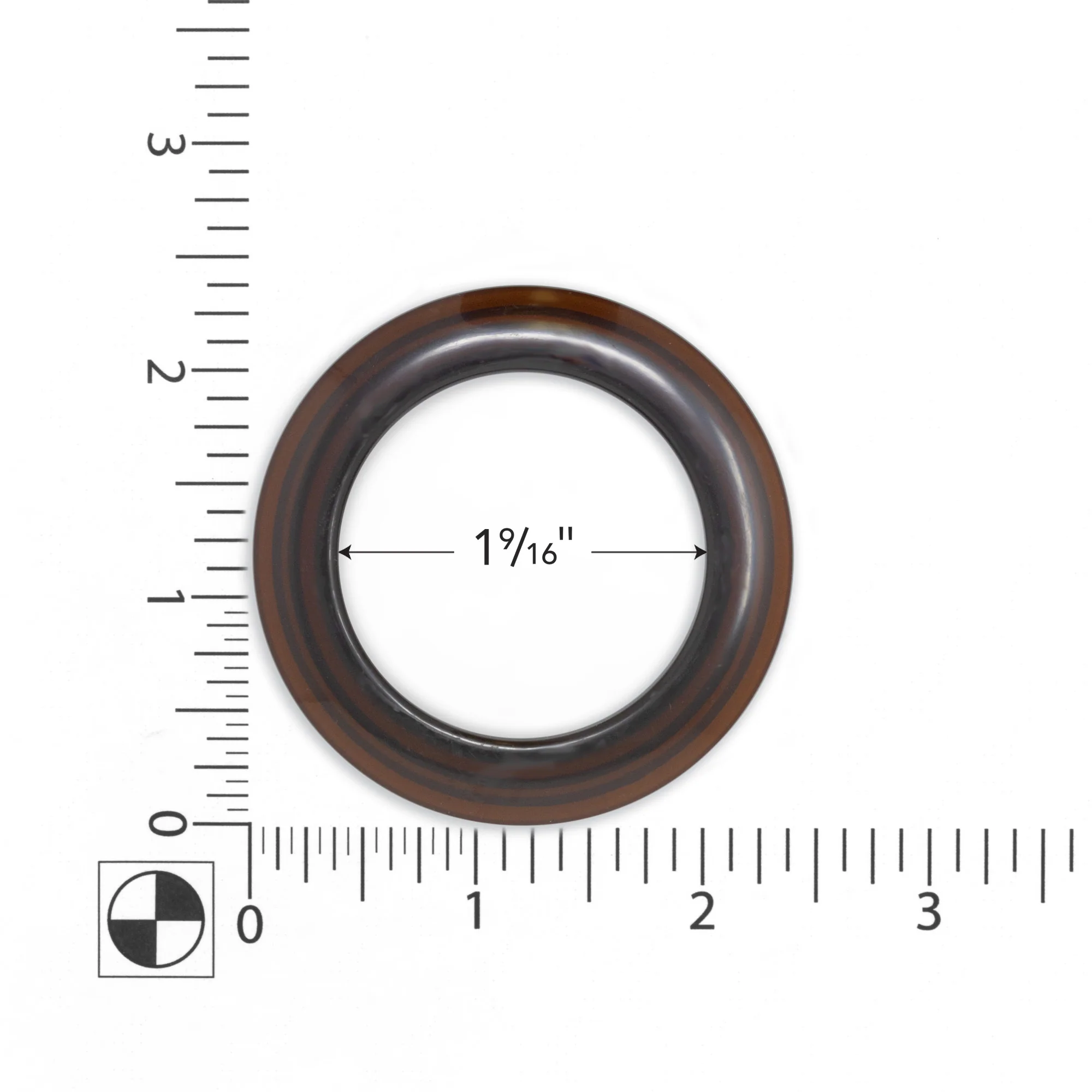 1-9/16" Curtain Grommets, Bronze, 16 Sets - Image 2