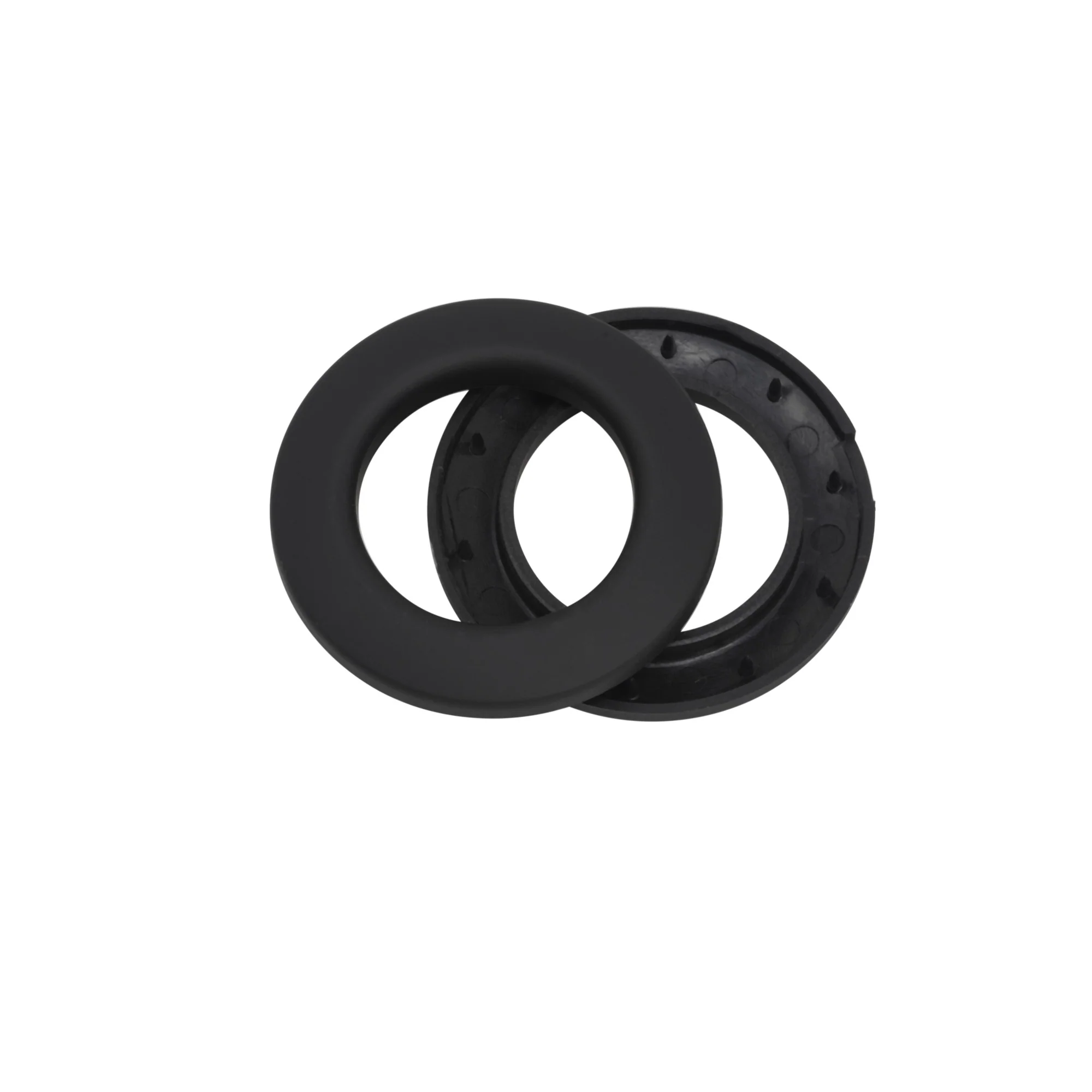 1" Curtain Grommets, Black, 8 Sets - Image 4