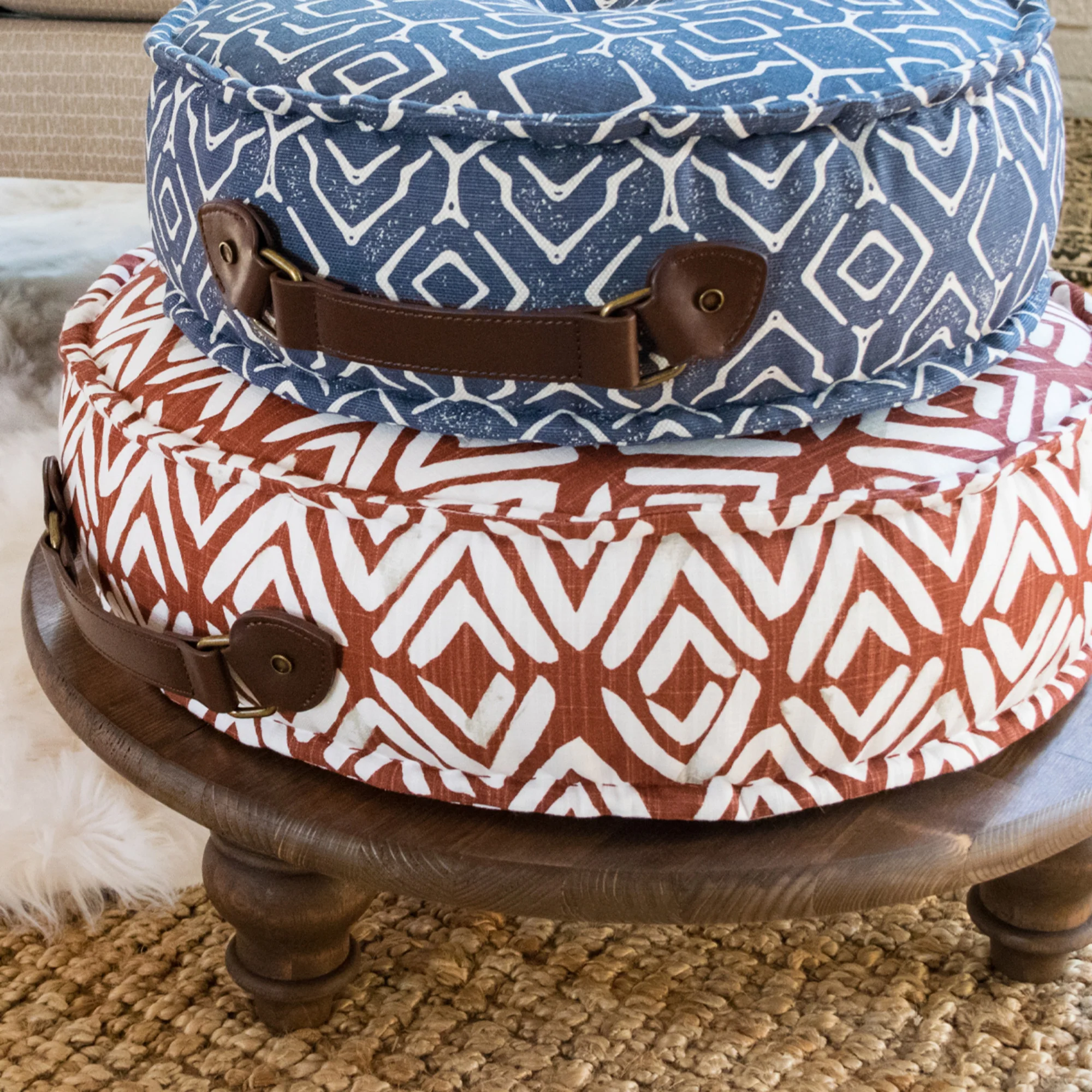 Curved Country Bun Feet, Natural, 2 pc - Image 5