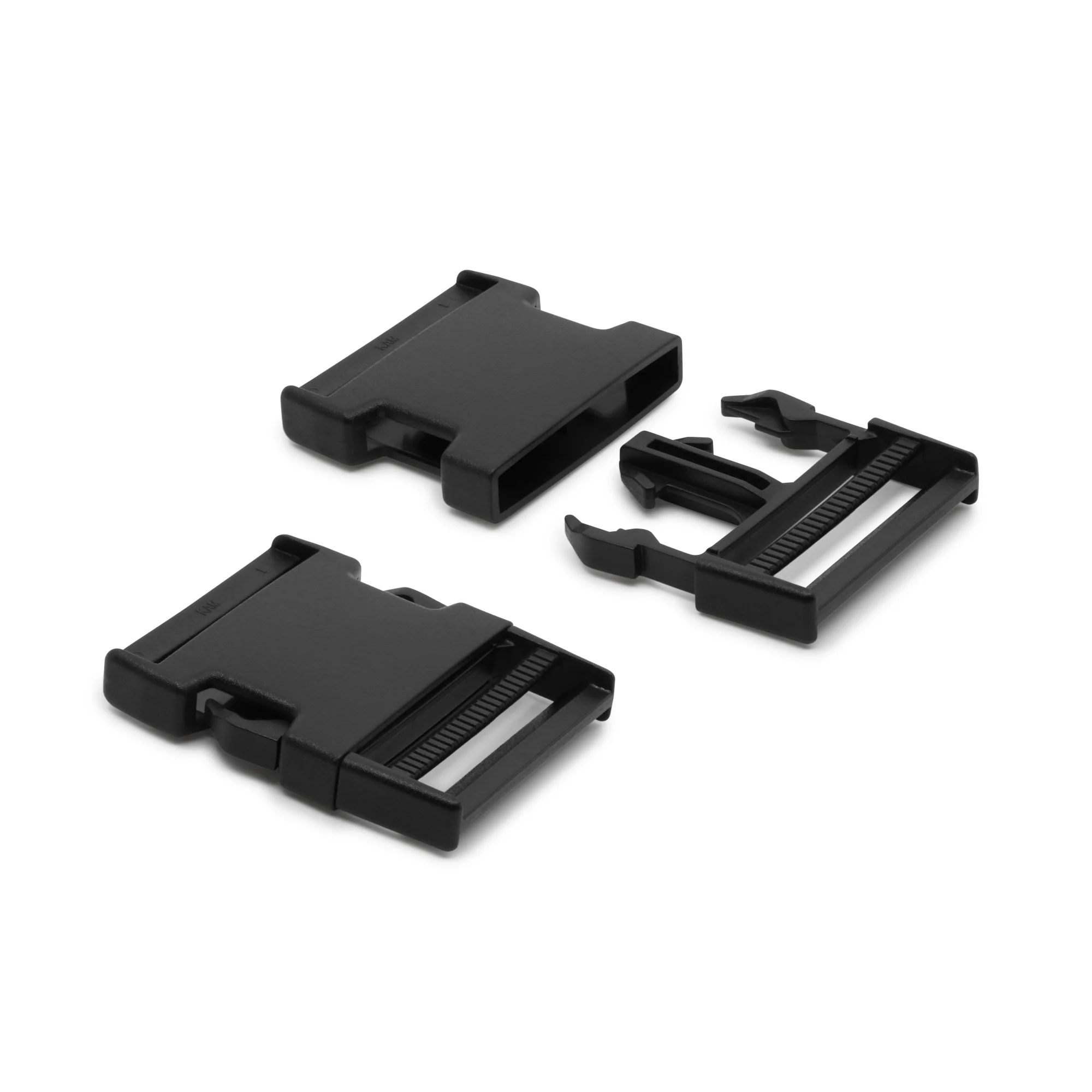 2" Parachute Buckle, Black - Image 3