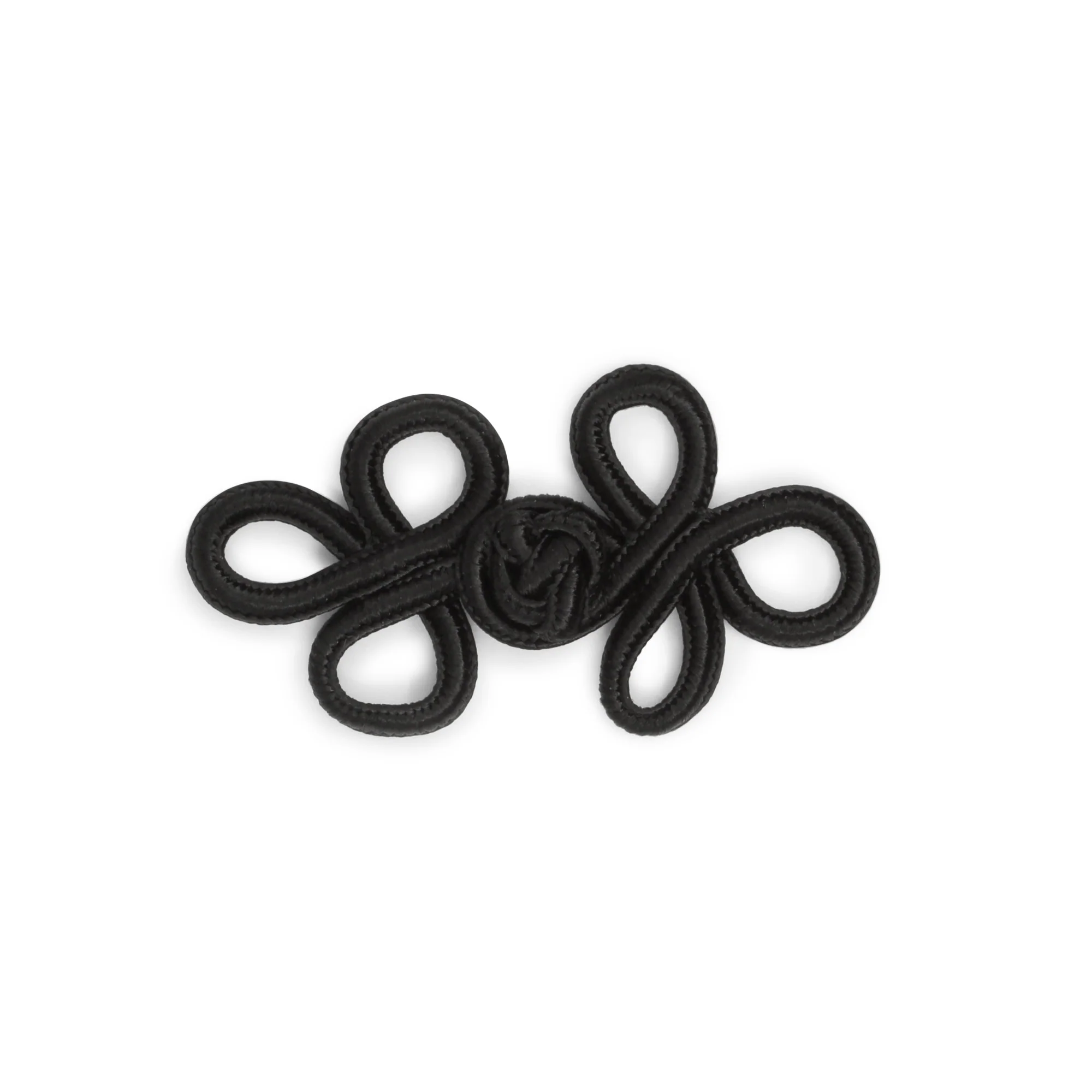 2" Frog Closure Set, Black - Image 2