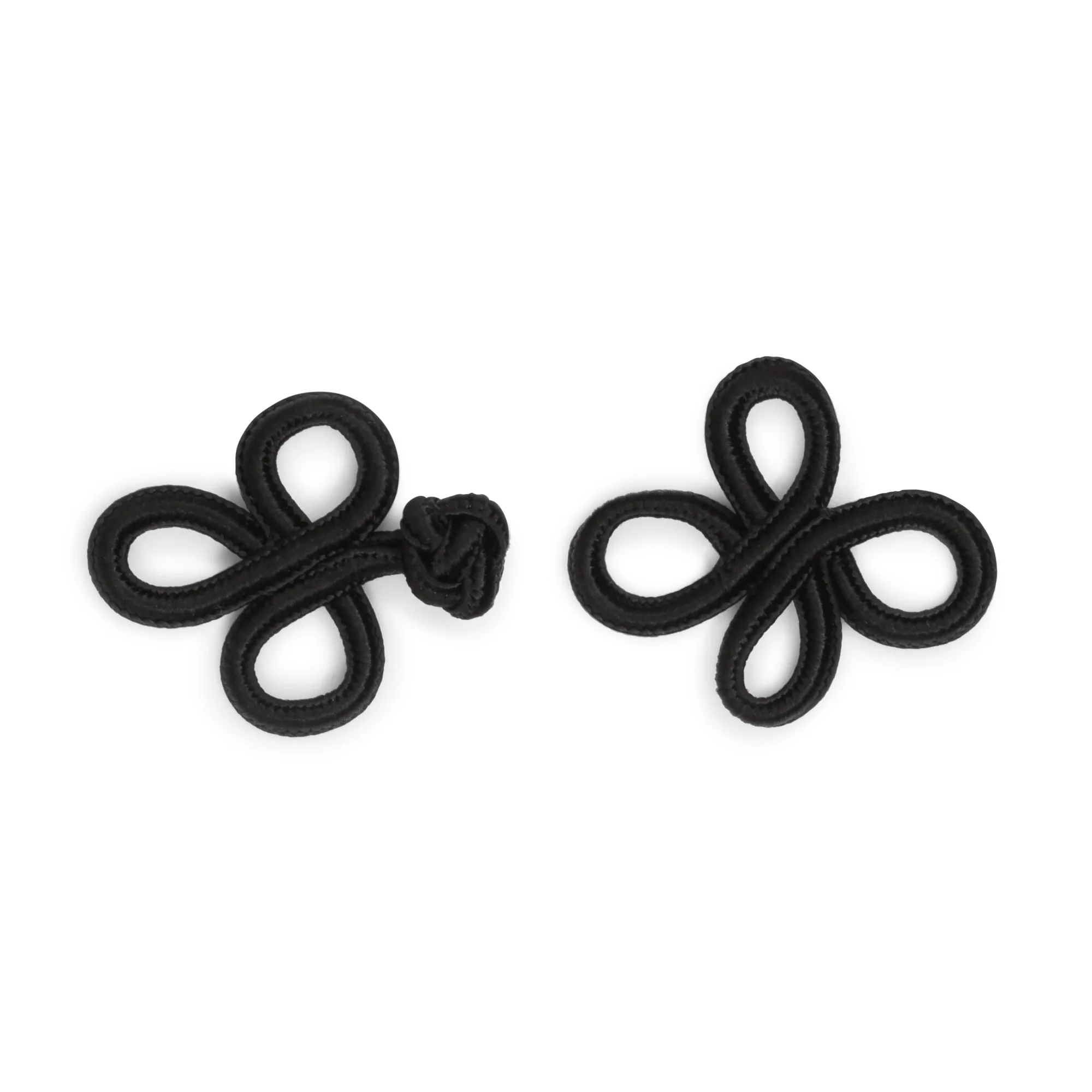 2" Frog Closure Set, Black - Image 3