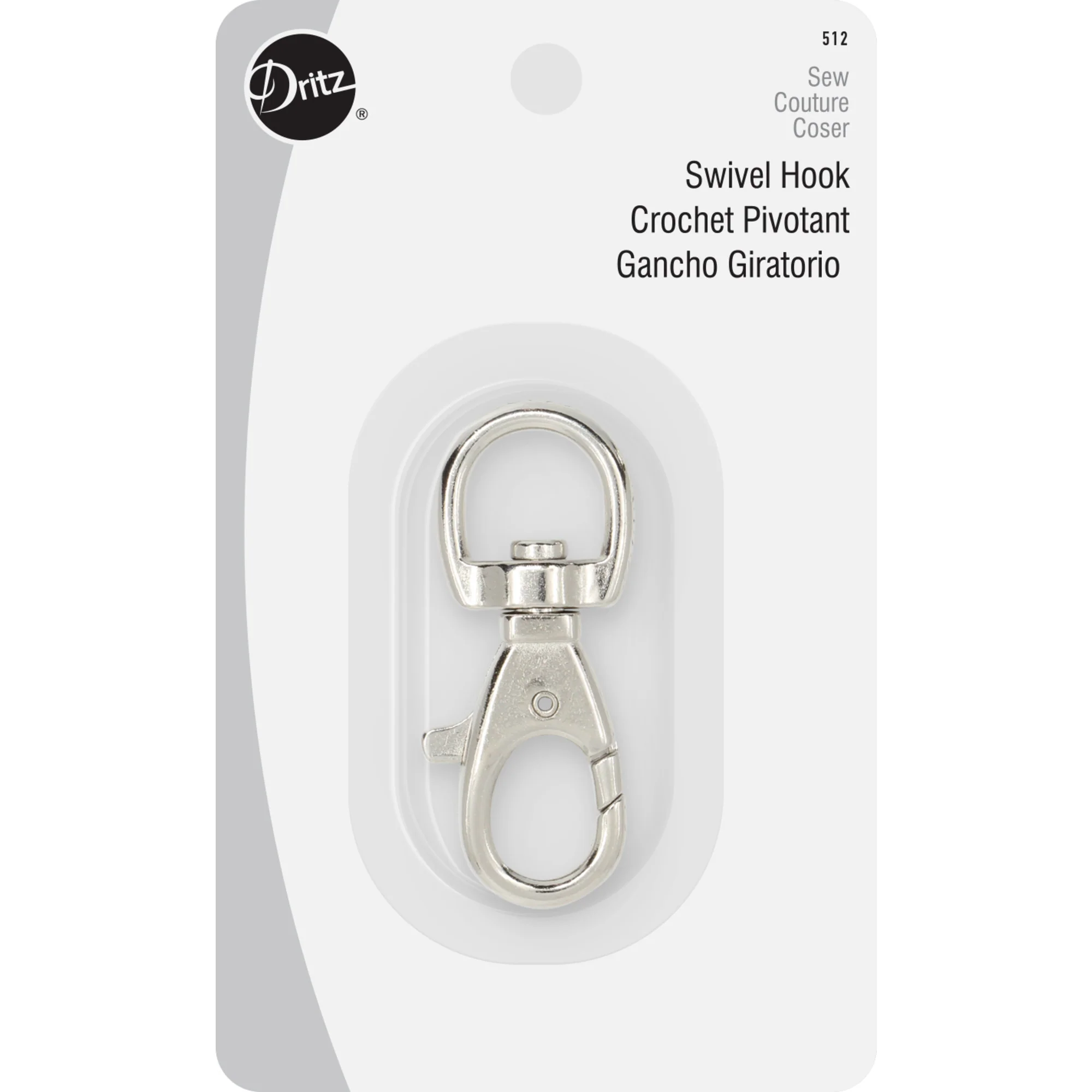 Swivel Hook, Silver