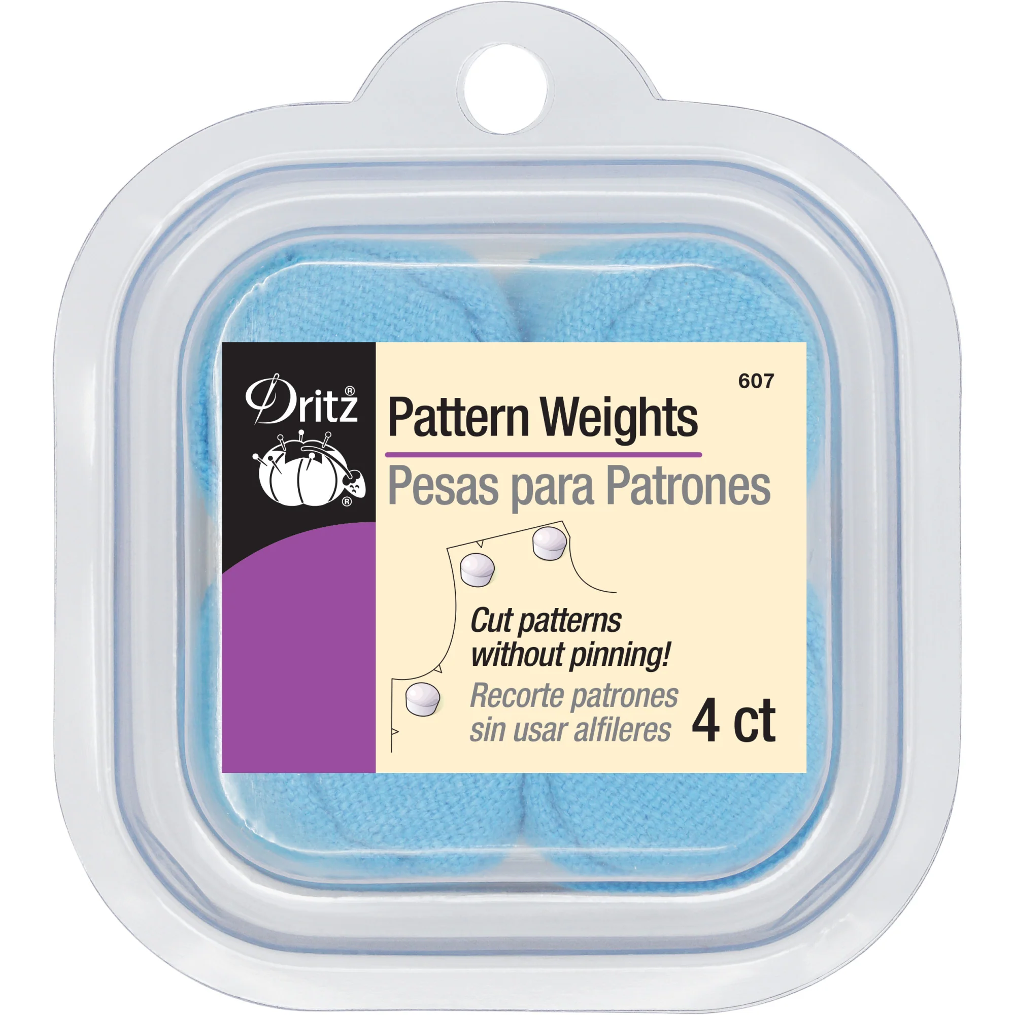 Pattern Weights, 4 Count, Assorted Colors - Image 3