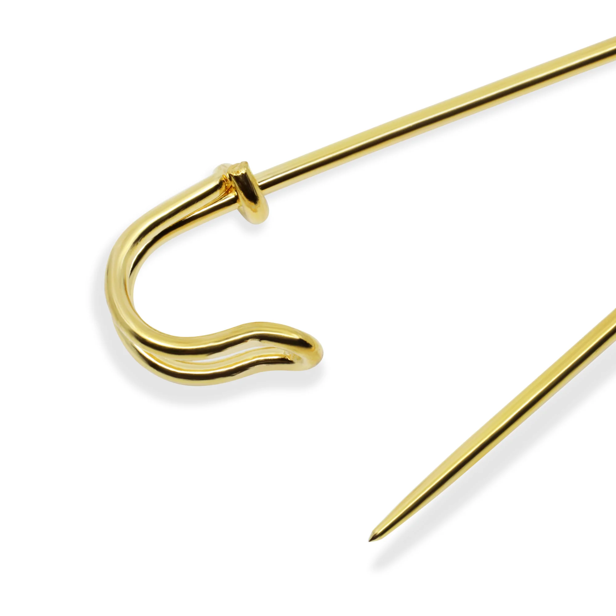 3" Skirt/Kilt Pins, Gilt, 2 pc - Image 3