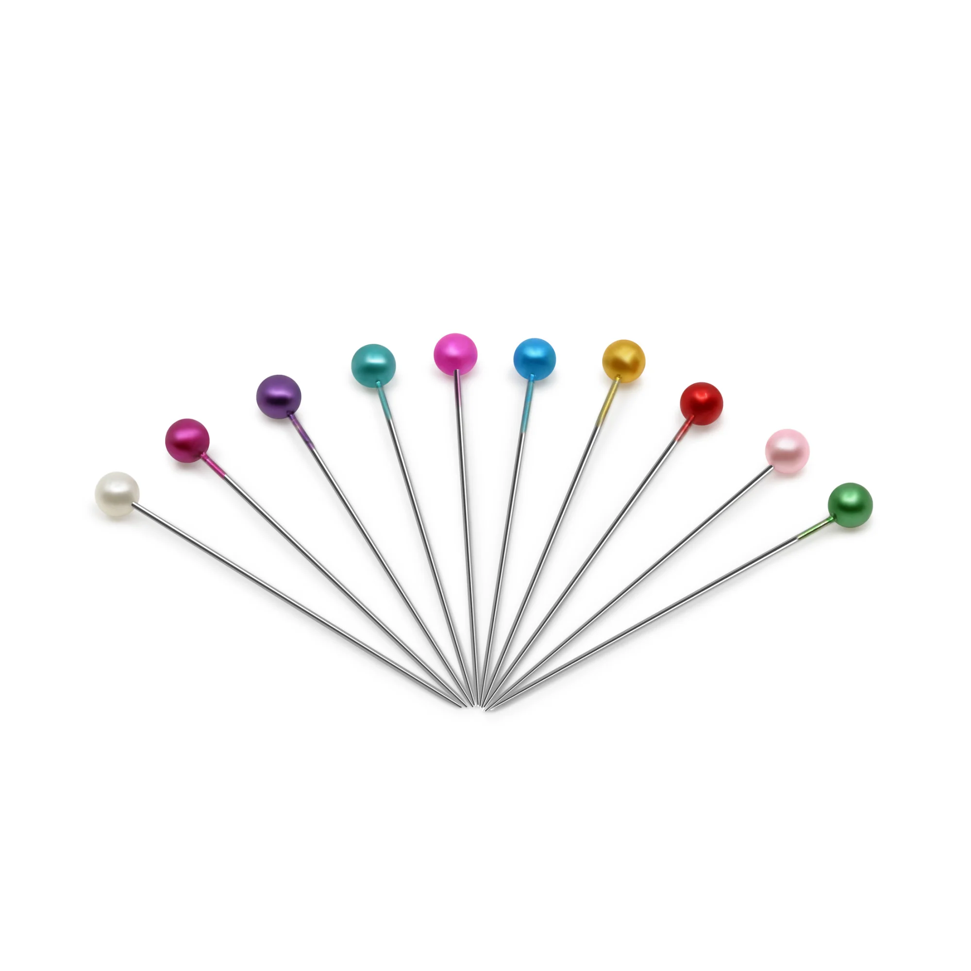 1-1/2" Long Pearlized Pins, Assorted, 120 pc - Image 4