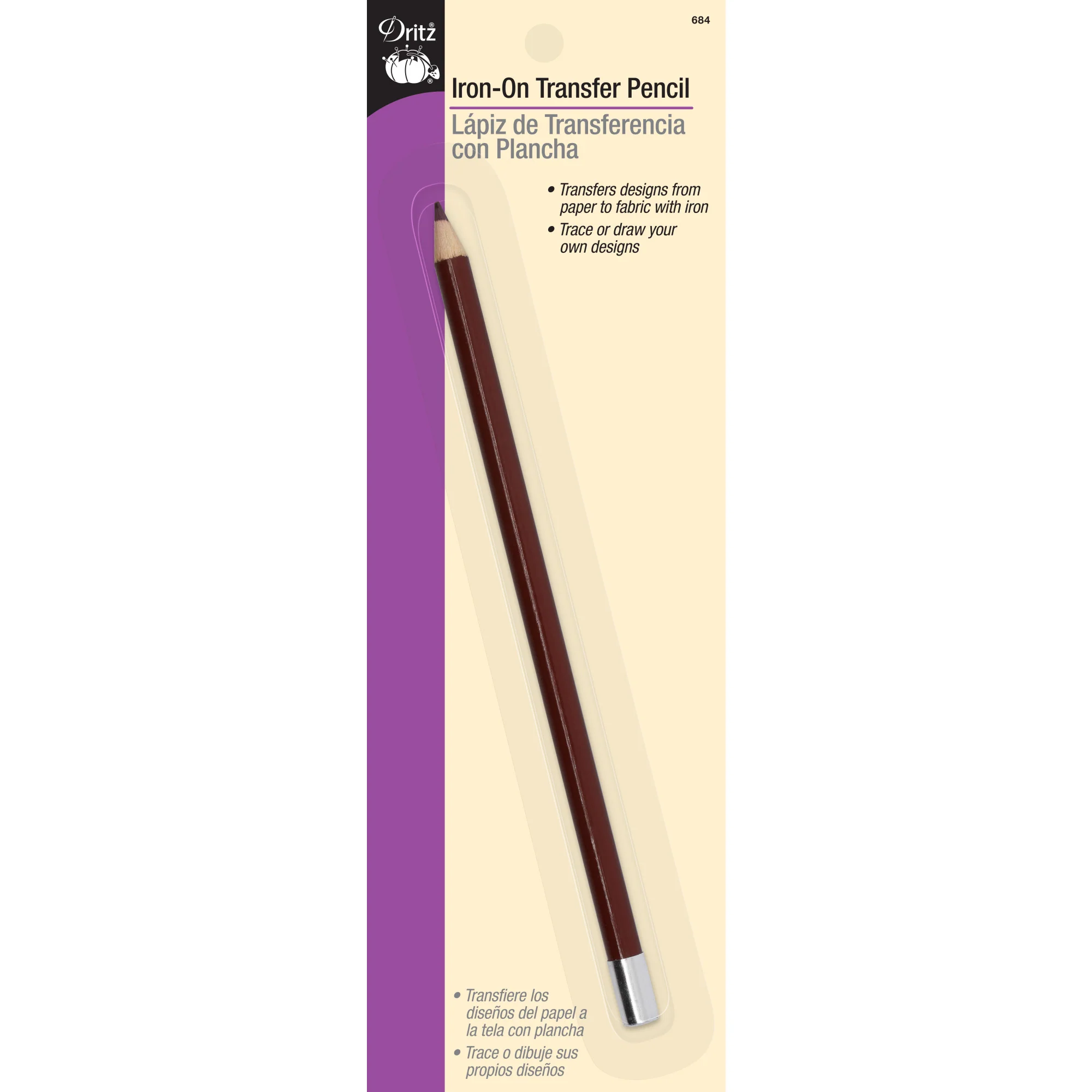 Iron-On Transfer Pencil, Red