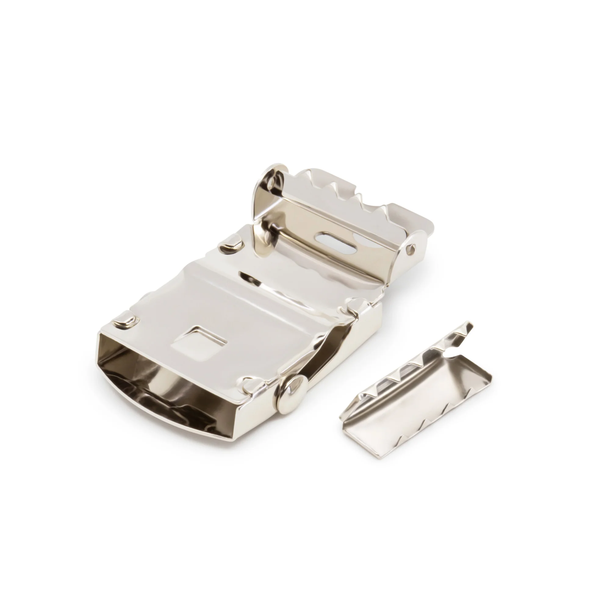 Slide Buckle Set, Nickel - Image 4