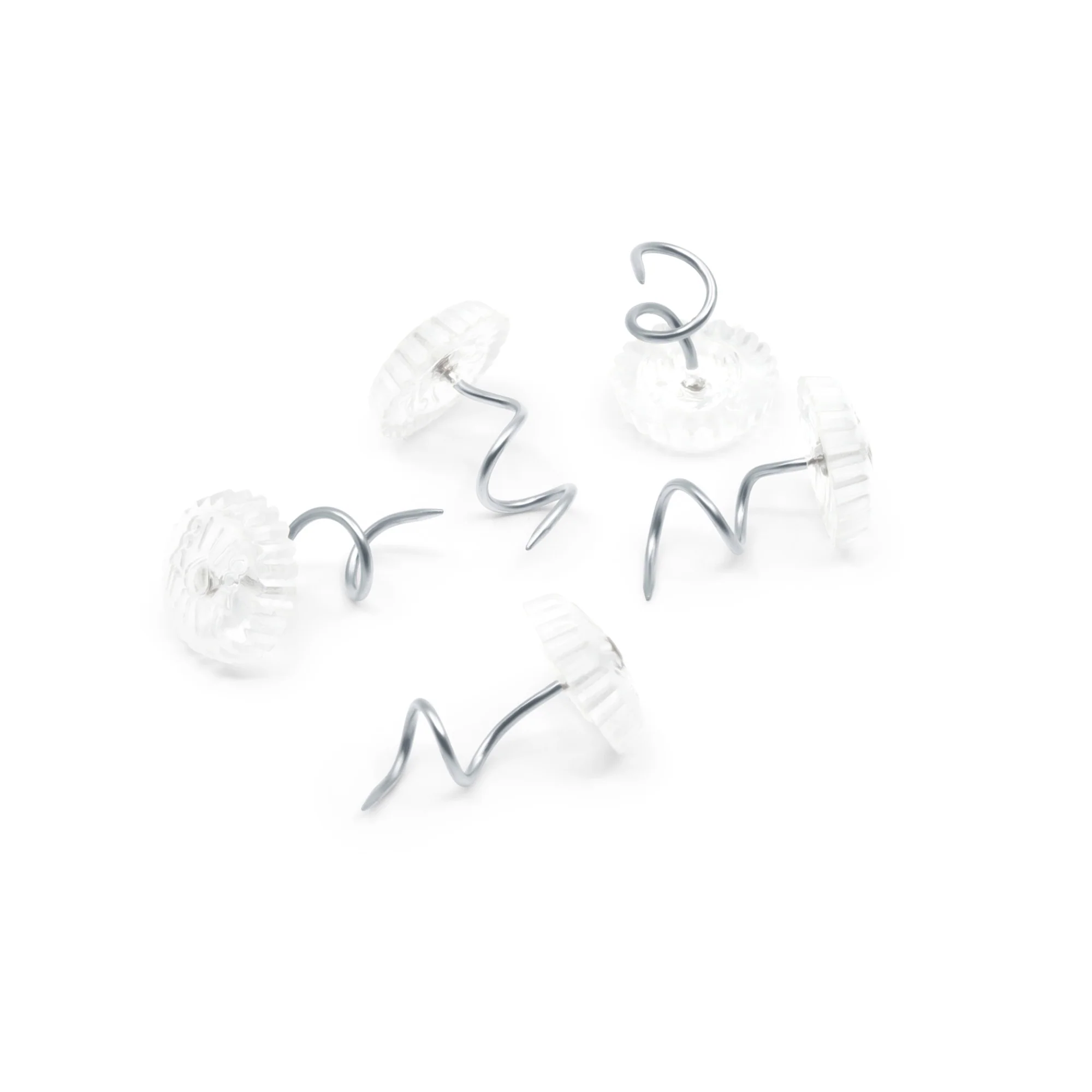 Twist Pins, Clear, 10 pc - Image 4