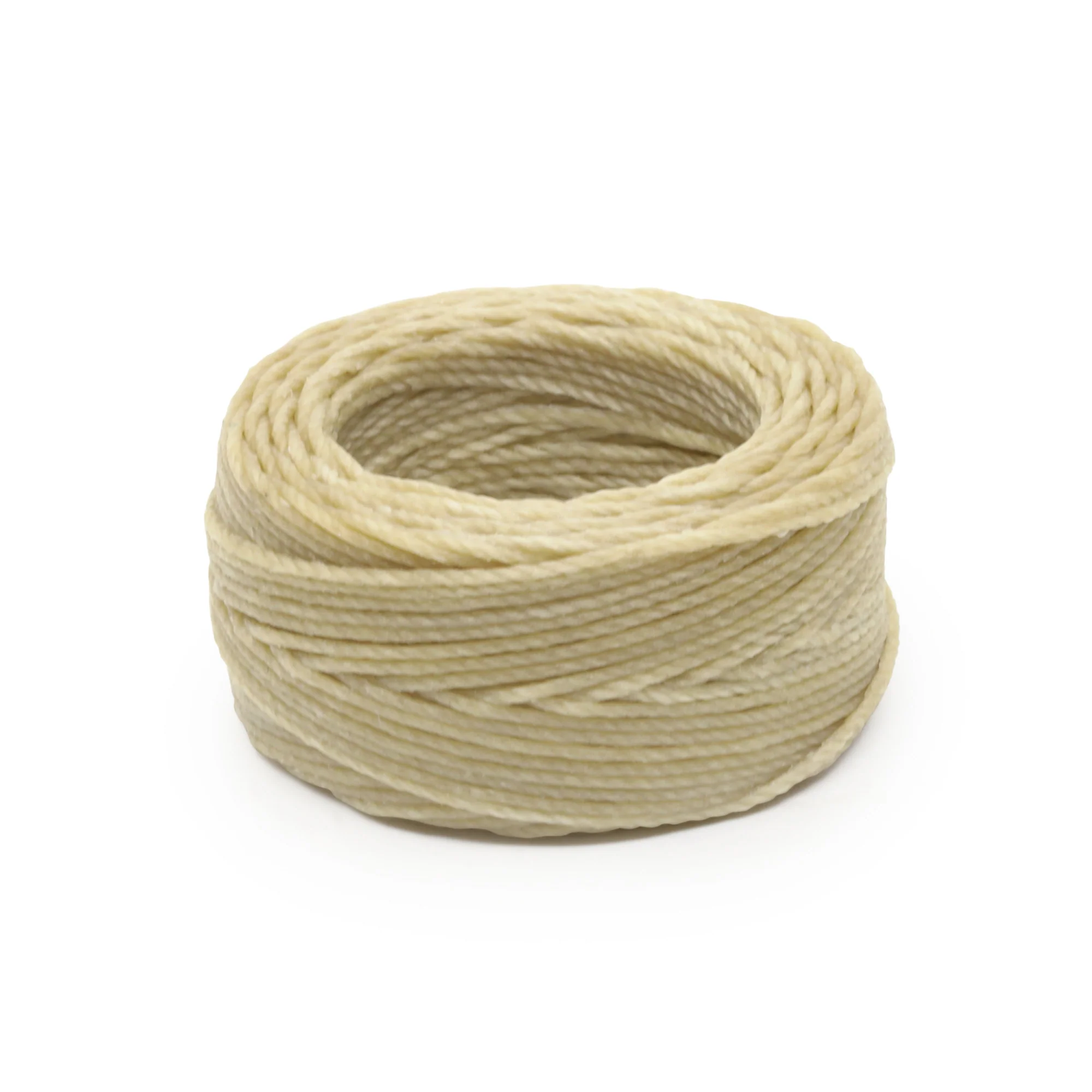 Waxed Button Thread, Natural, 20 yd - Image 2