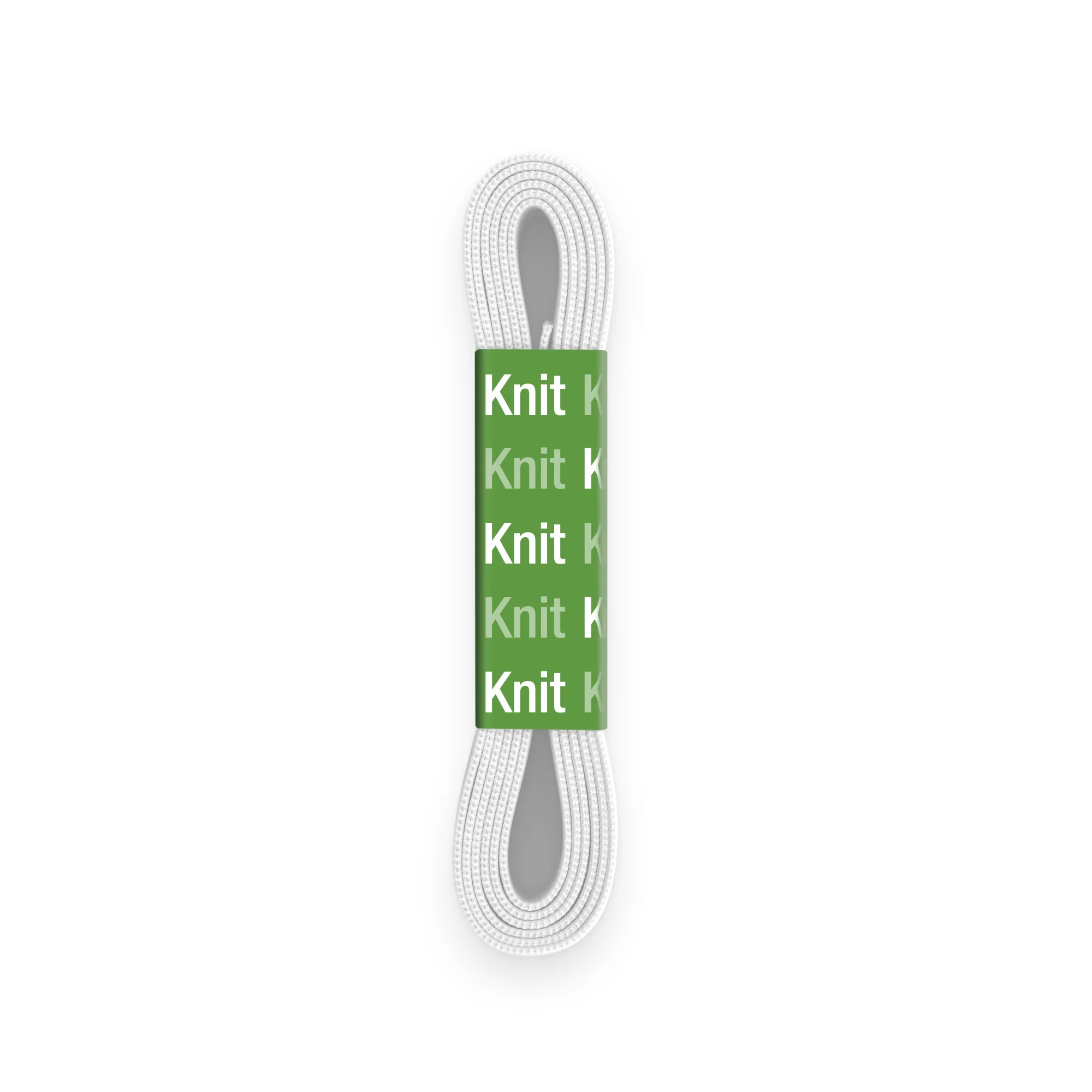 1" Knit Elastic, White, 1-1/4 yd - Image 3