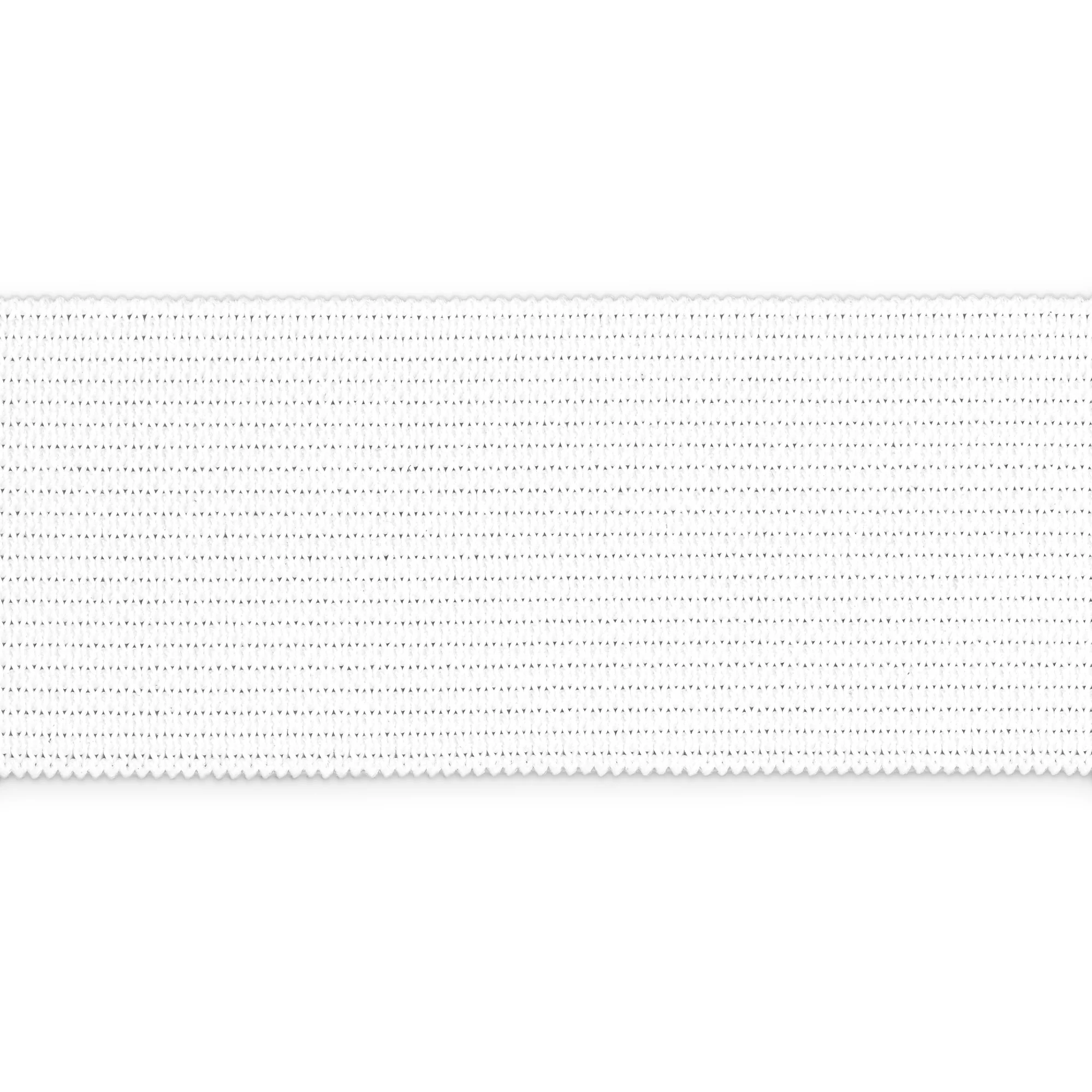 1" Knit Elastic, White, 1-1/4 yd - Image 4