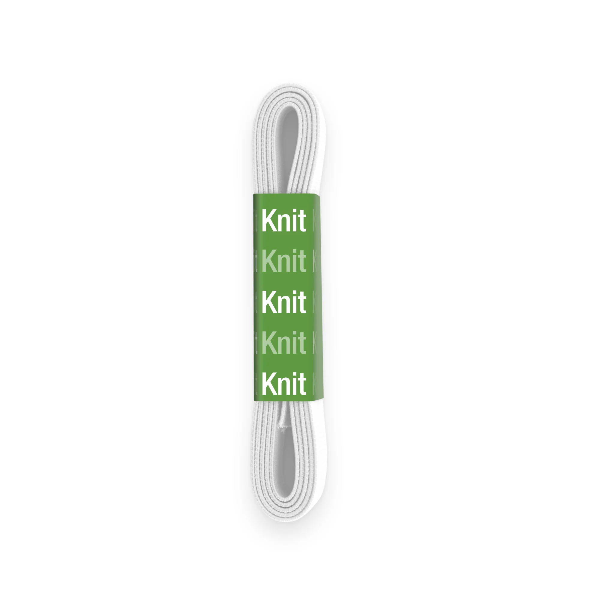 3/4" Knit Non-Roll Elastic, White, 1 yd - Image 3