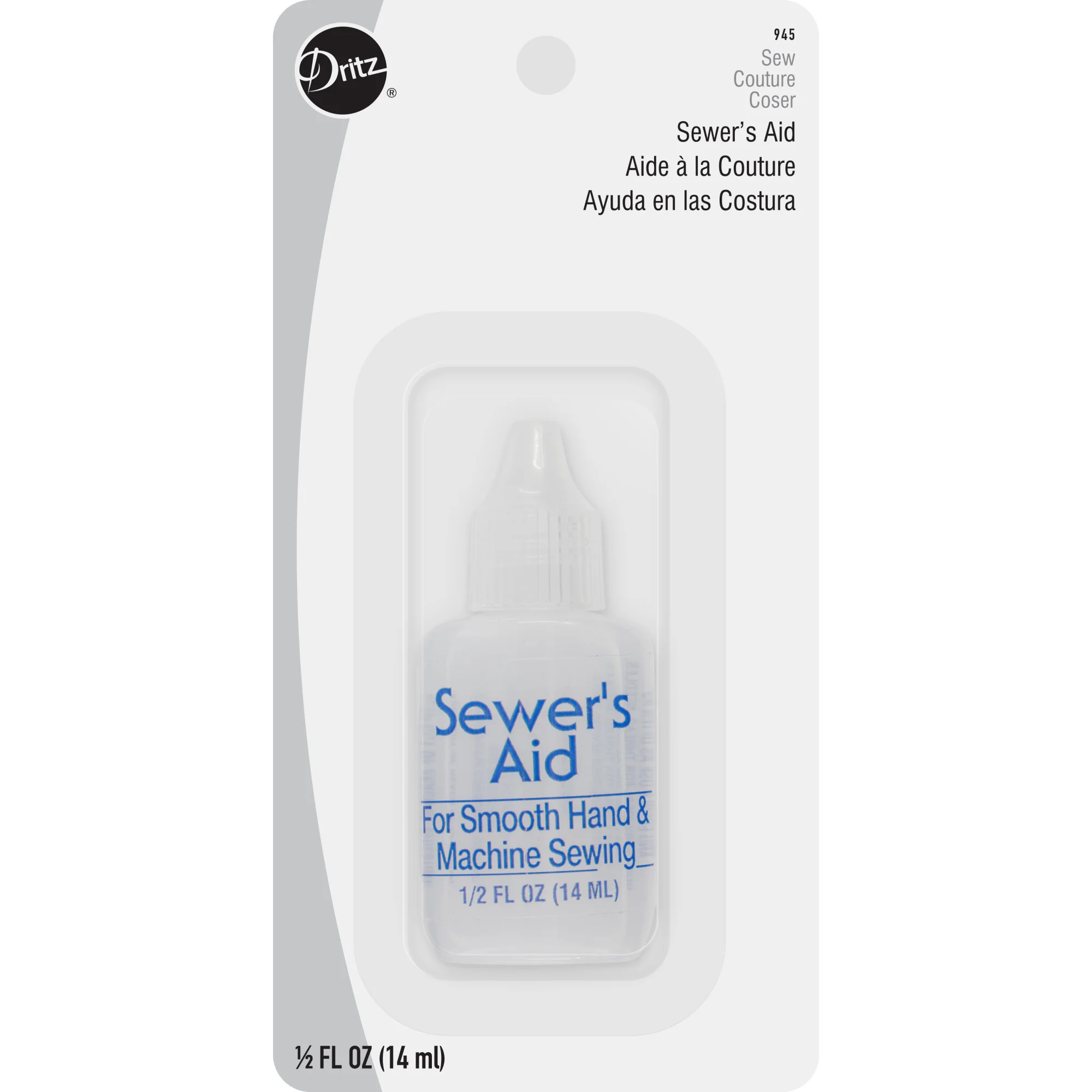 Sewers Aid for Smooth Hand & Machine Sewing, 1/2 fl. oz.