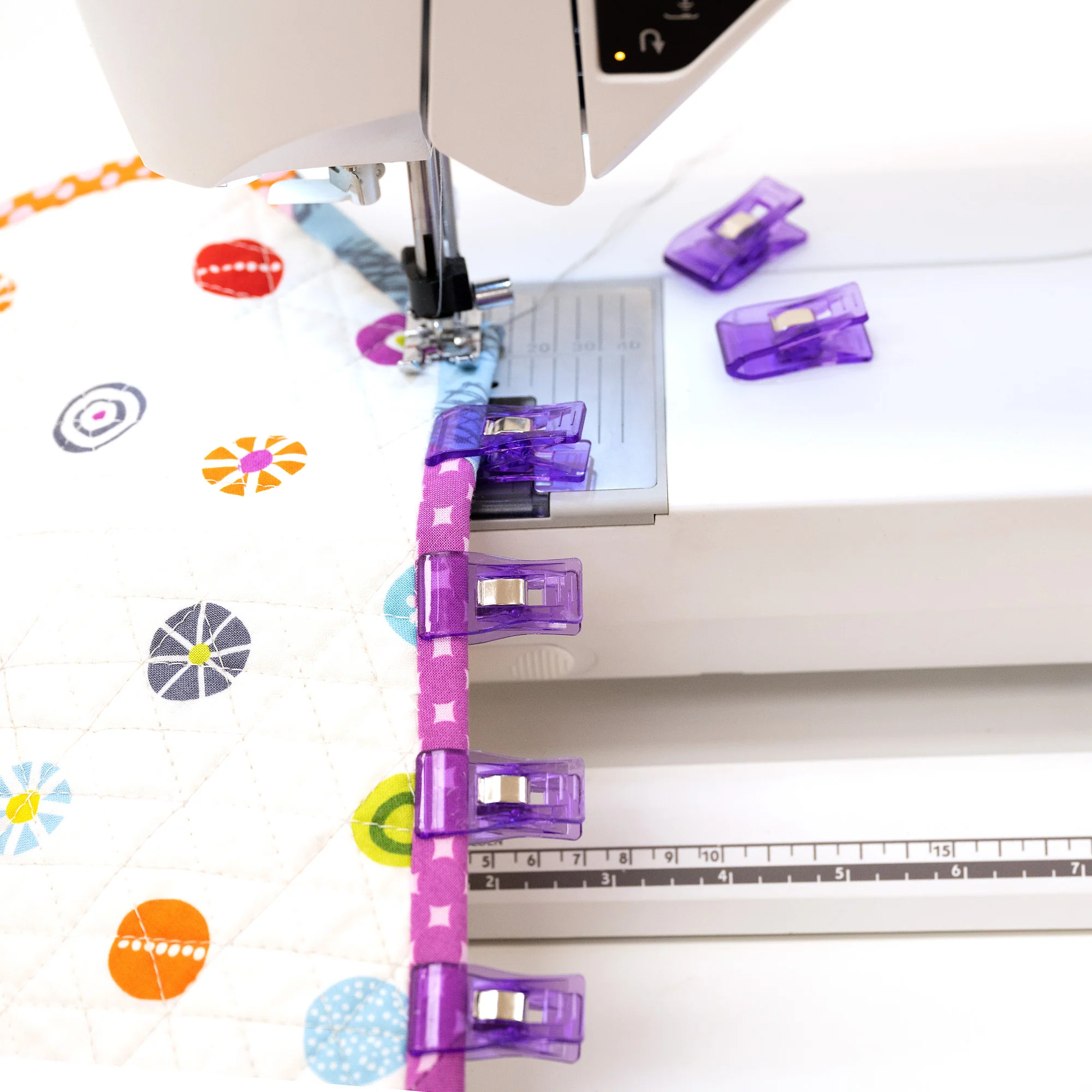 Fabric & Craft Clips, Purple, 12 pc - Image 6