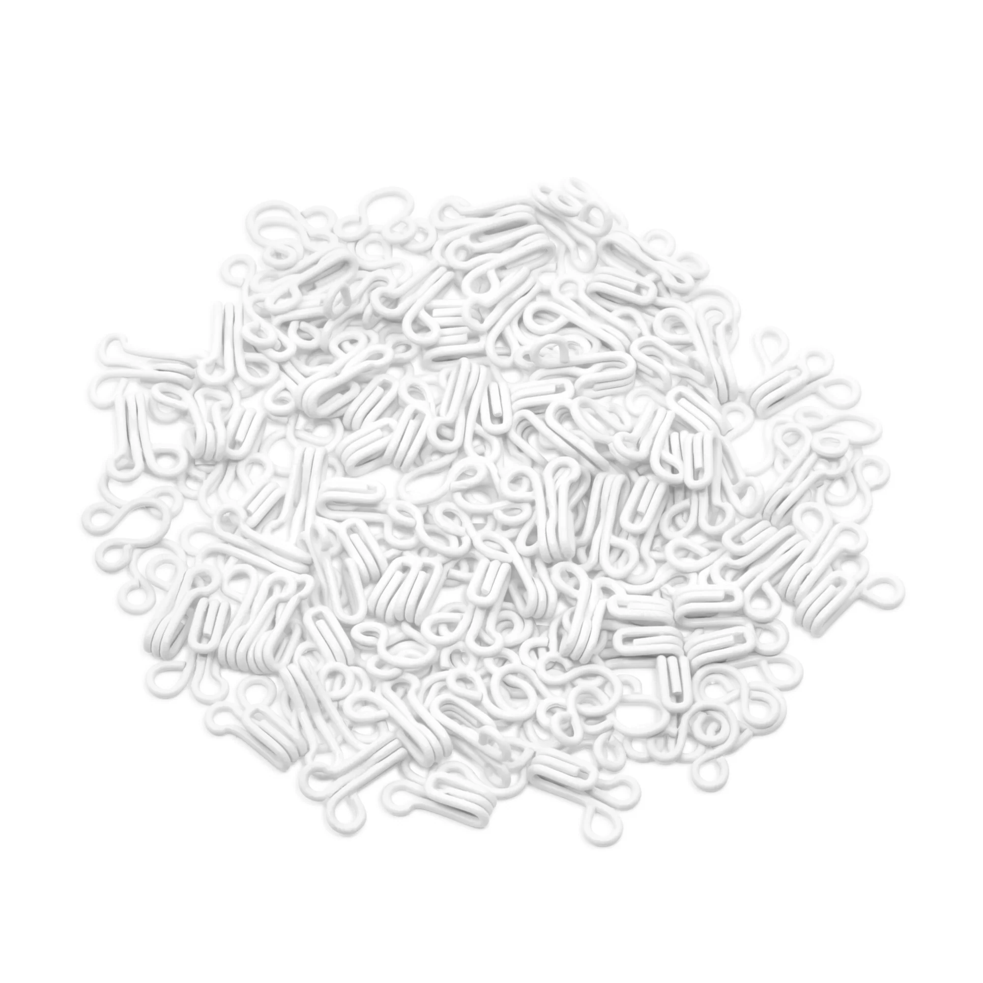 Hooks & Eyes, Size 2, 72 Sets, White - Image 5